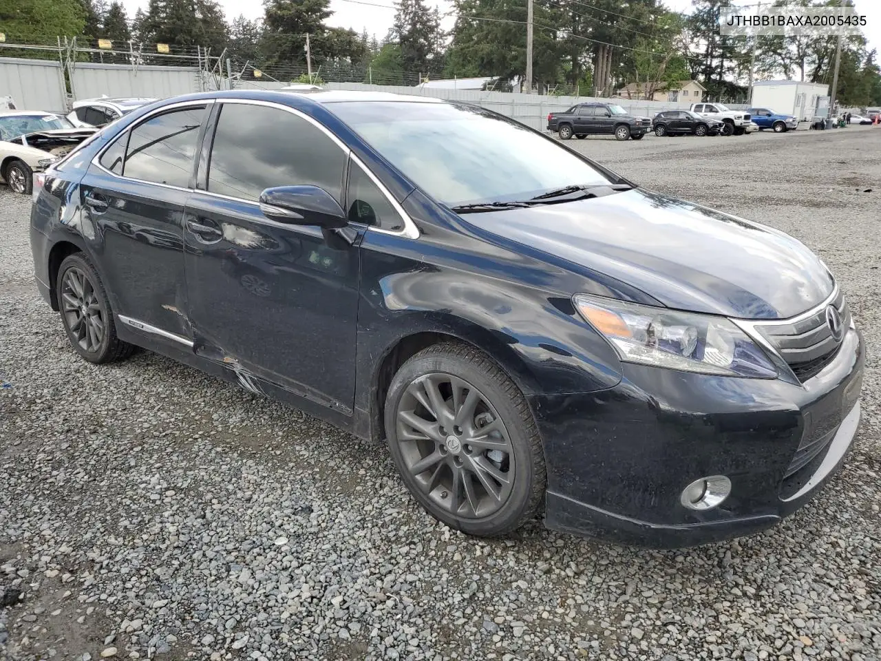 2010 Lexus Hs 250H VIN: JTHBB1BAXA2005435 Lot: 56148755