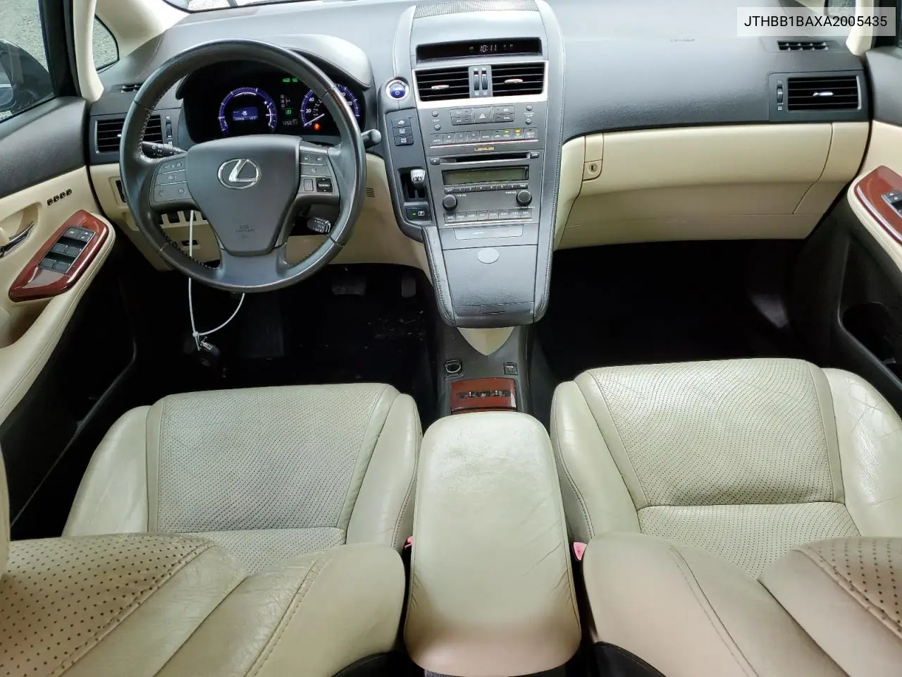 2010 Lexus Hs 250H VIN: JTHBB1BAXA2005435 Lot: 56148755