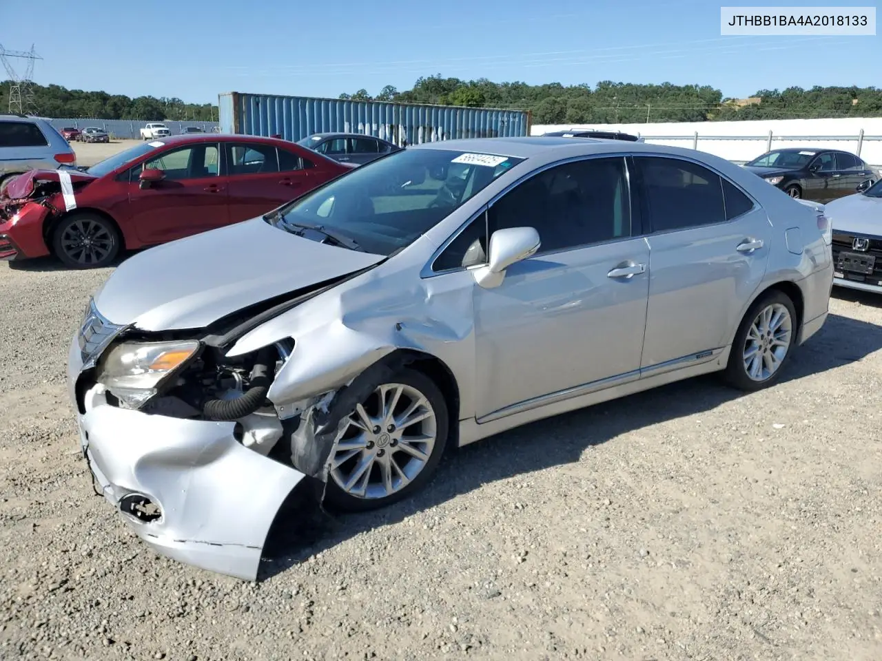 2010 Lexus Hs 250H VIN: JTHBB1BA4A2018133 Lot: 56604425