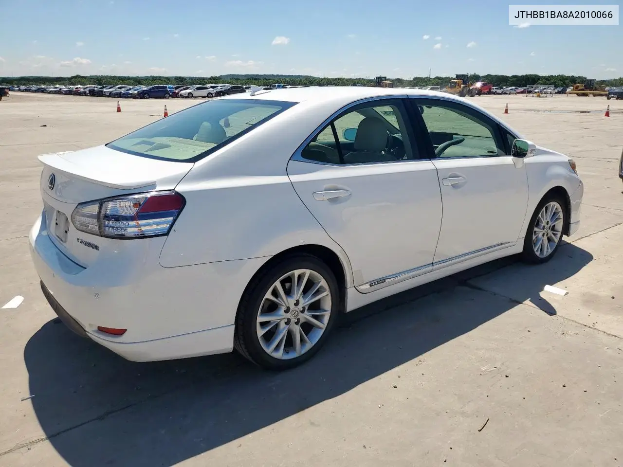 2010 Lexus Hs 250H VIN: JTHBB1BA8A2010066 Lot: 56678375