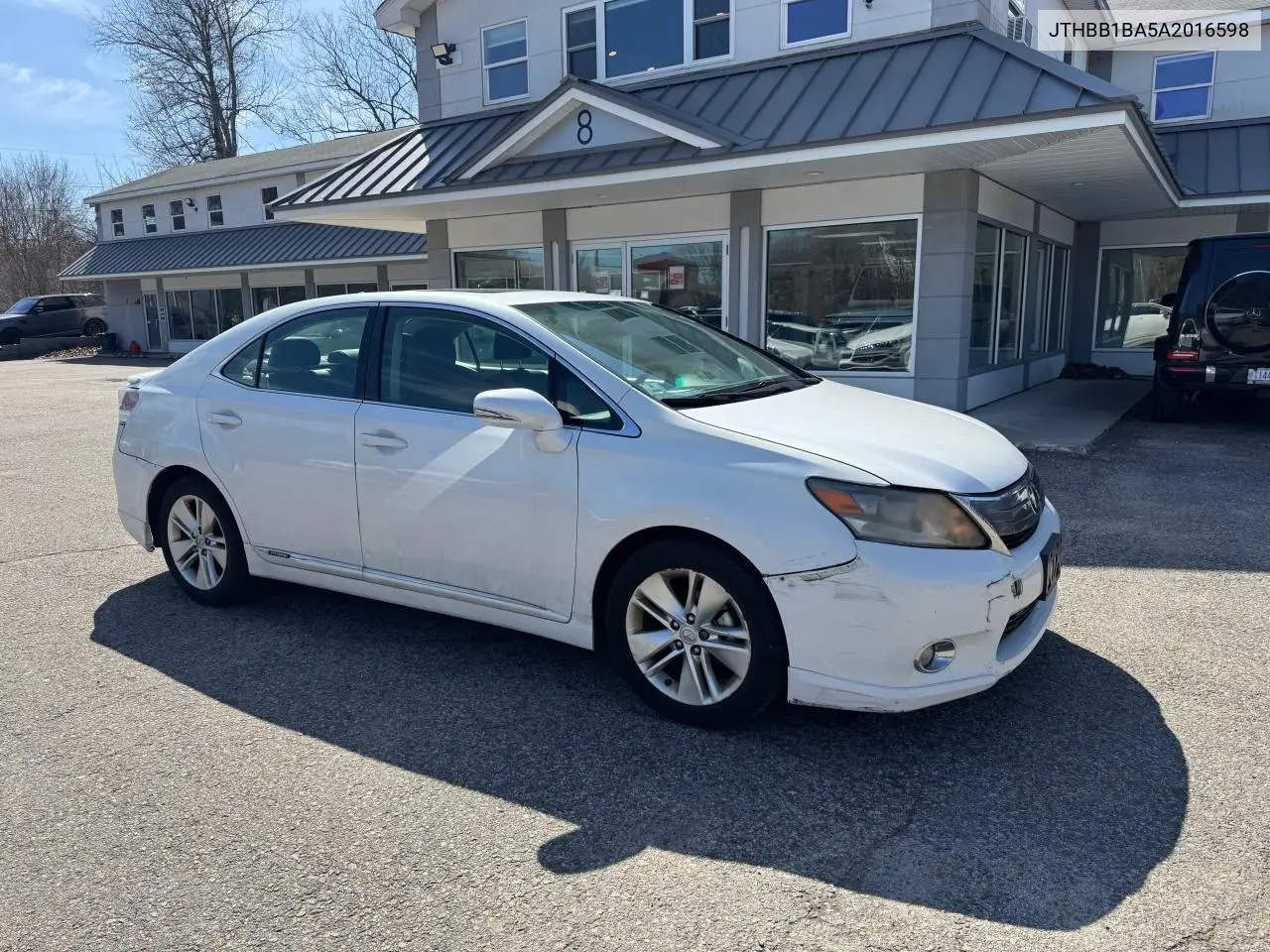 2010 Lexus Hs 250H VIN: JTHBB1BA5A2016598 Lot: 56955945