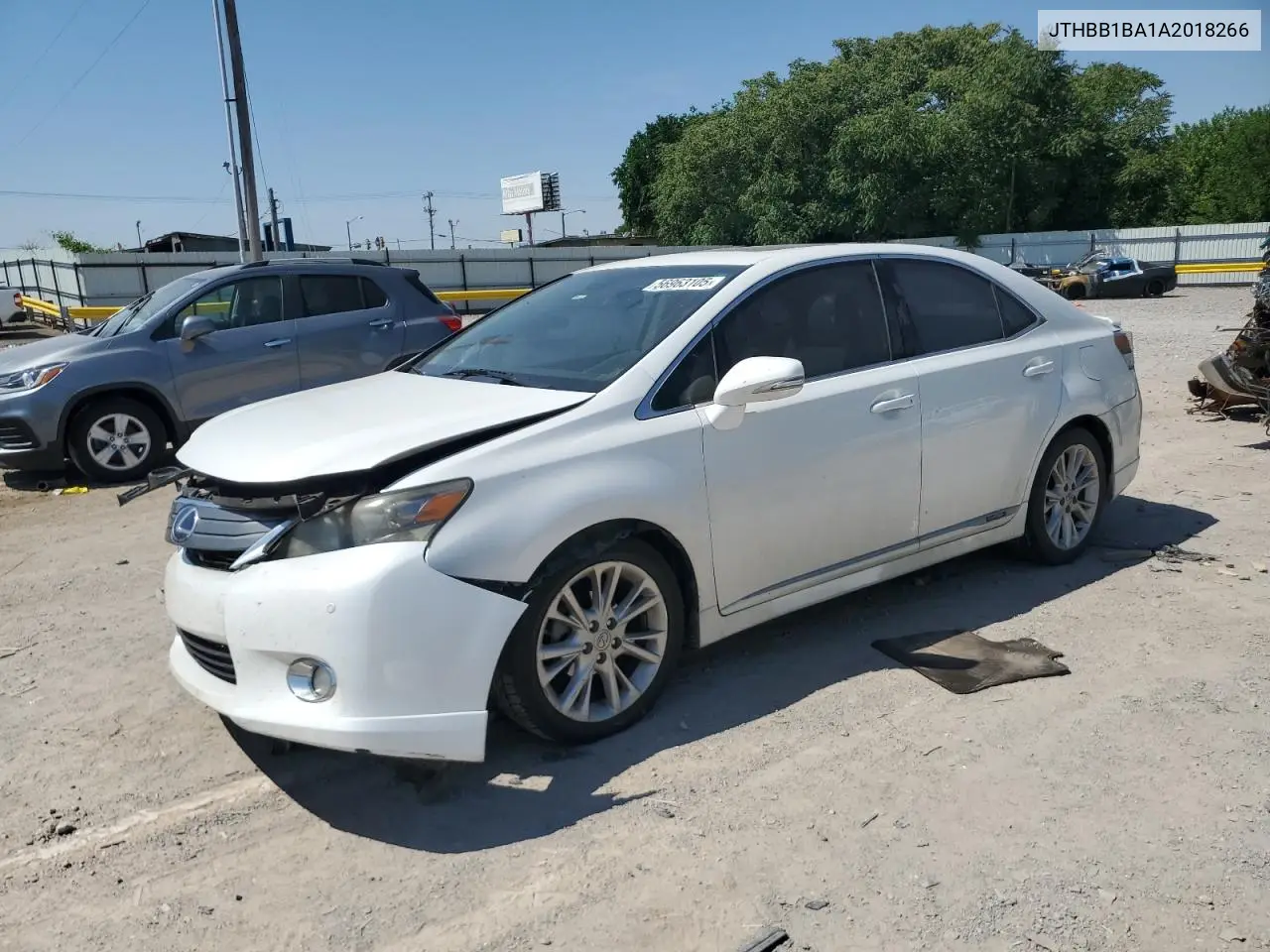 2010 Lexus Hs 250H VIN: JTHBB1BA1A2018266 Lot: 56963105