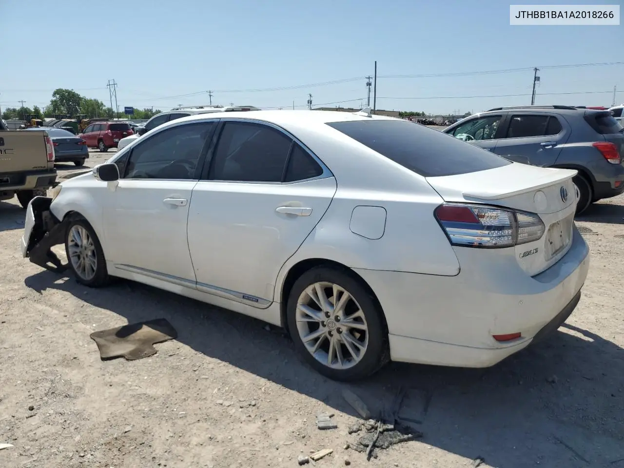 2010 Lexus Hs 250H VIN: JTHBB1BA1A2018266 Lot: 56963105