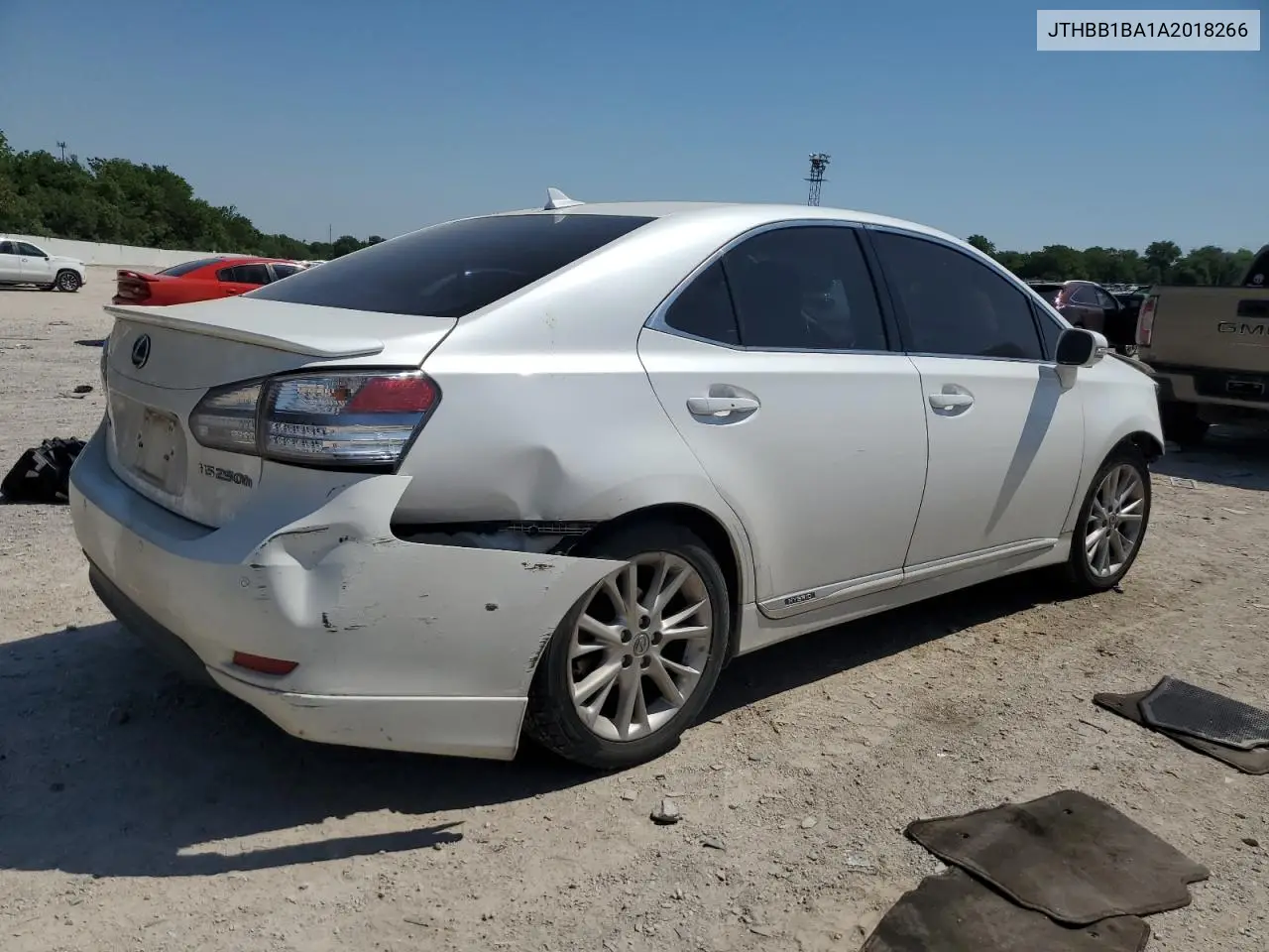 2010 Lexus Hs 250H VIN: JTHBB1BA1A2018266 Lot: 56963105