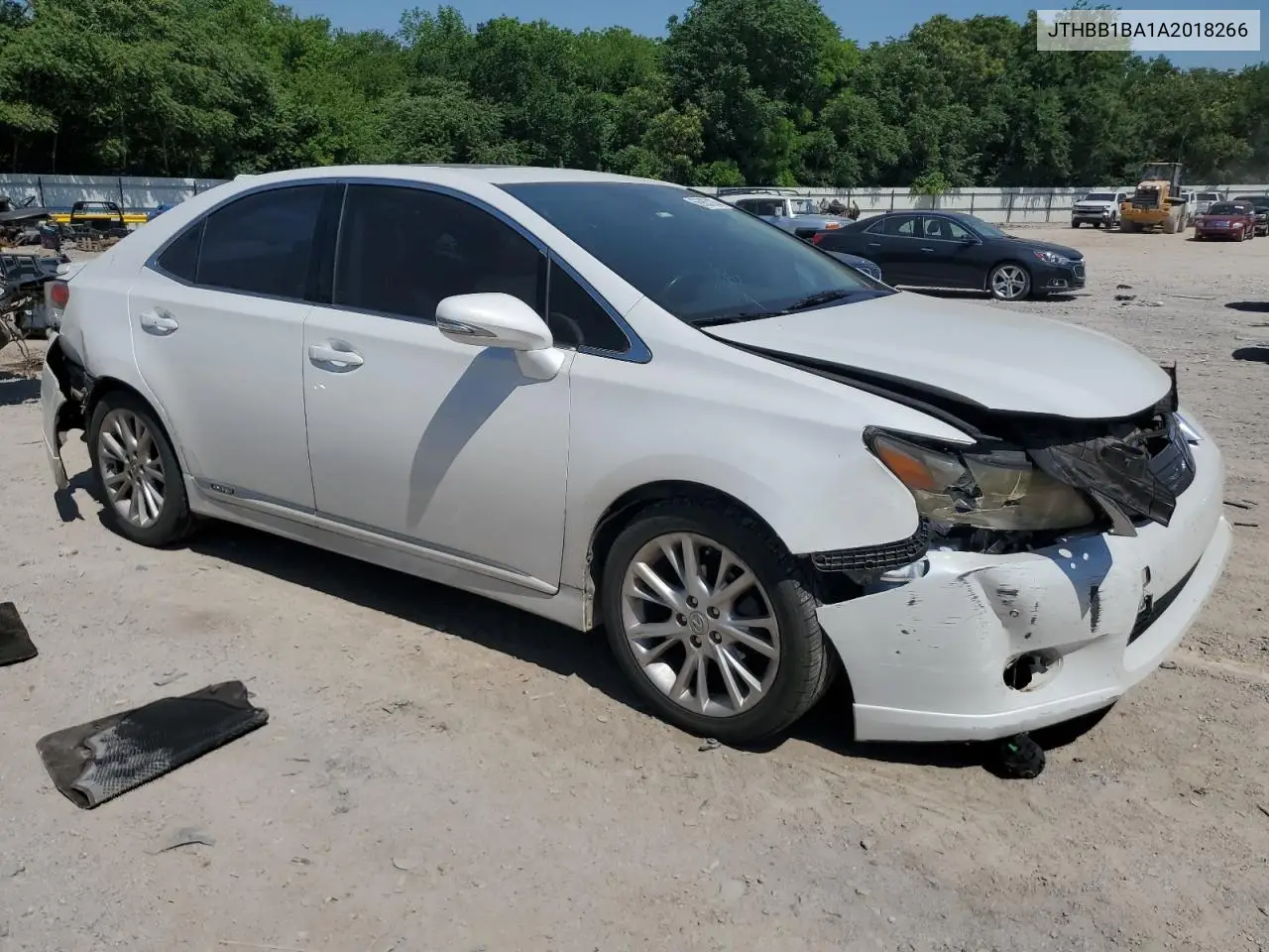 2010 Lexus Hs 250H VIN: JTHBB1BA1A2018266 Lot: 56963105