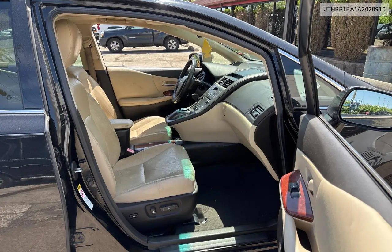 2010 Lexus Hs 250H VIN: JTHBB1BA1A2020910 Lot: 57009775
