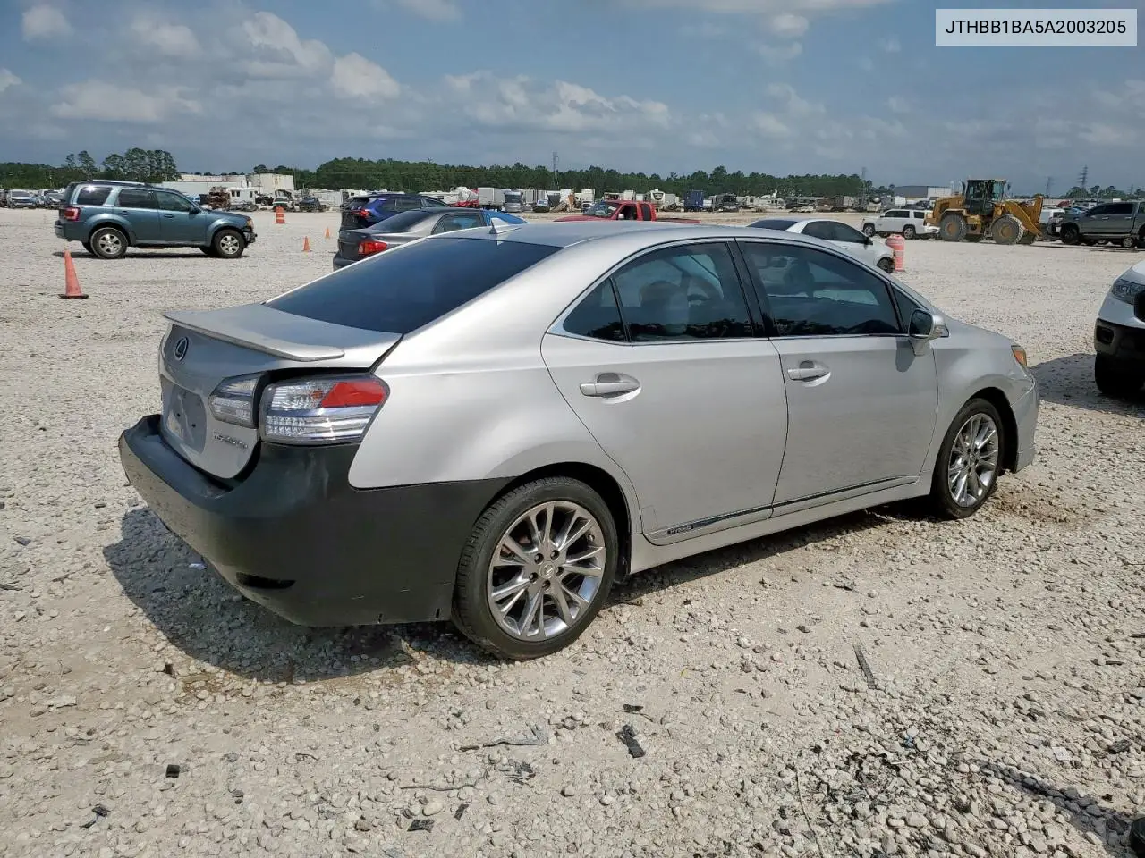 2010 Lexus Hs 250H VIN: JTHBB1BA5A2003205 Lot: 57230835