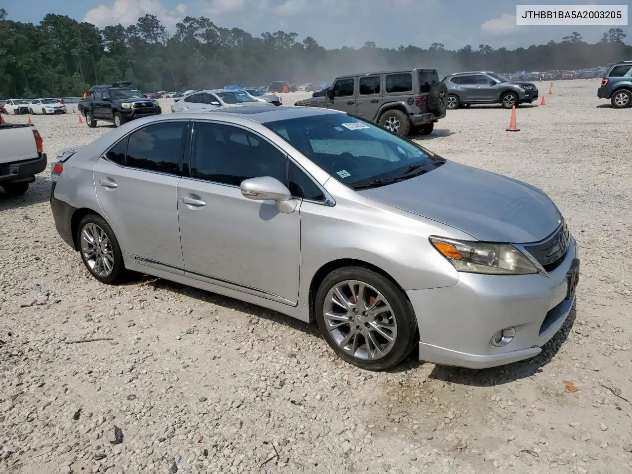 2010 Lexus Hs 250H VIN: JTHBB1BA5A2003205 Lot: 57230835