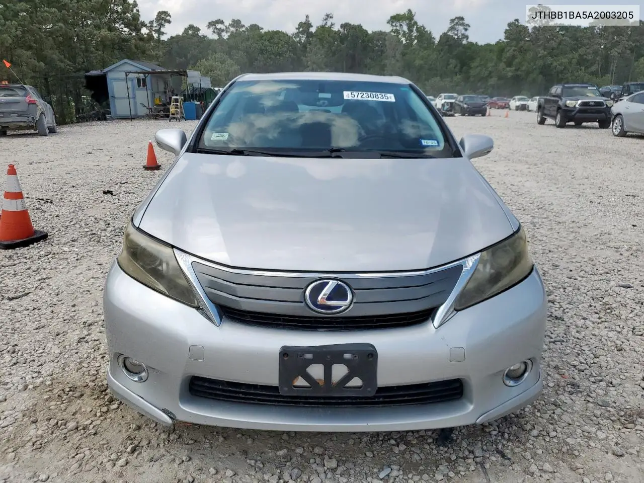 2010 Lexus Hs 250H VIN: JTHBB1BA5A2003205 Lot: 57230835