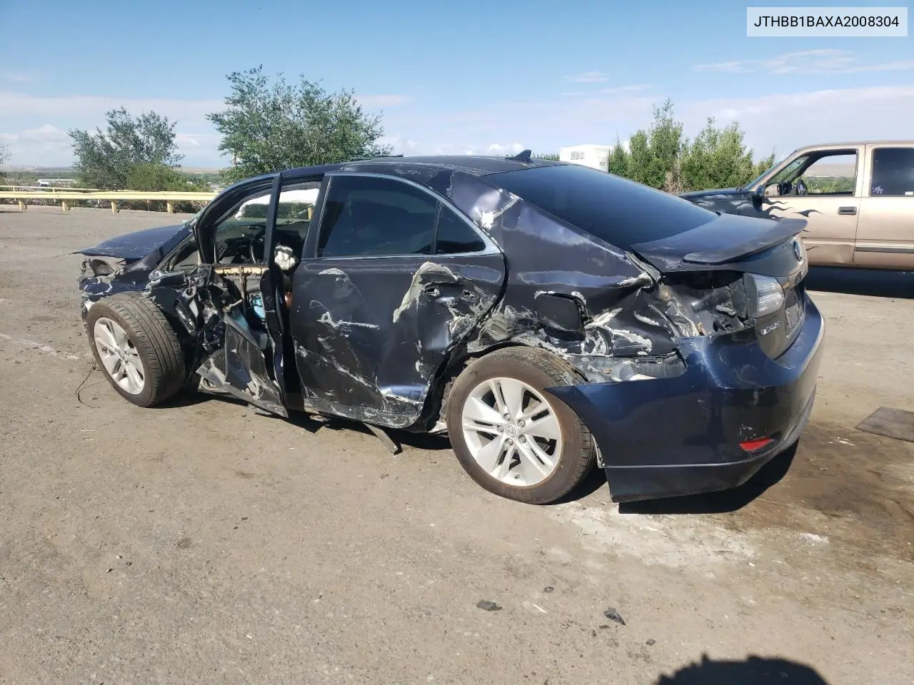 2010 Lexus Hs 250H VIN: JTHBB1BAXA2008304 Lot: 57490675