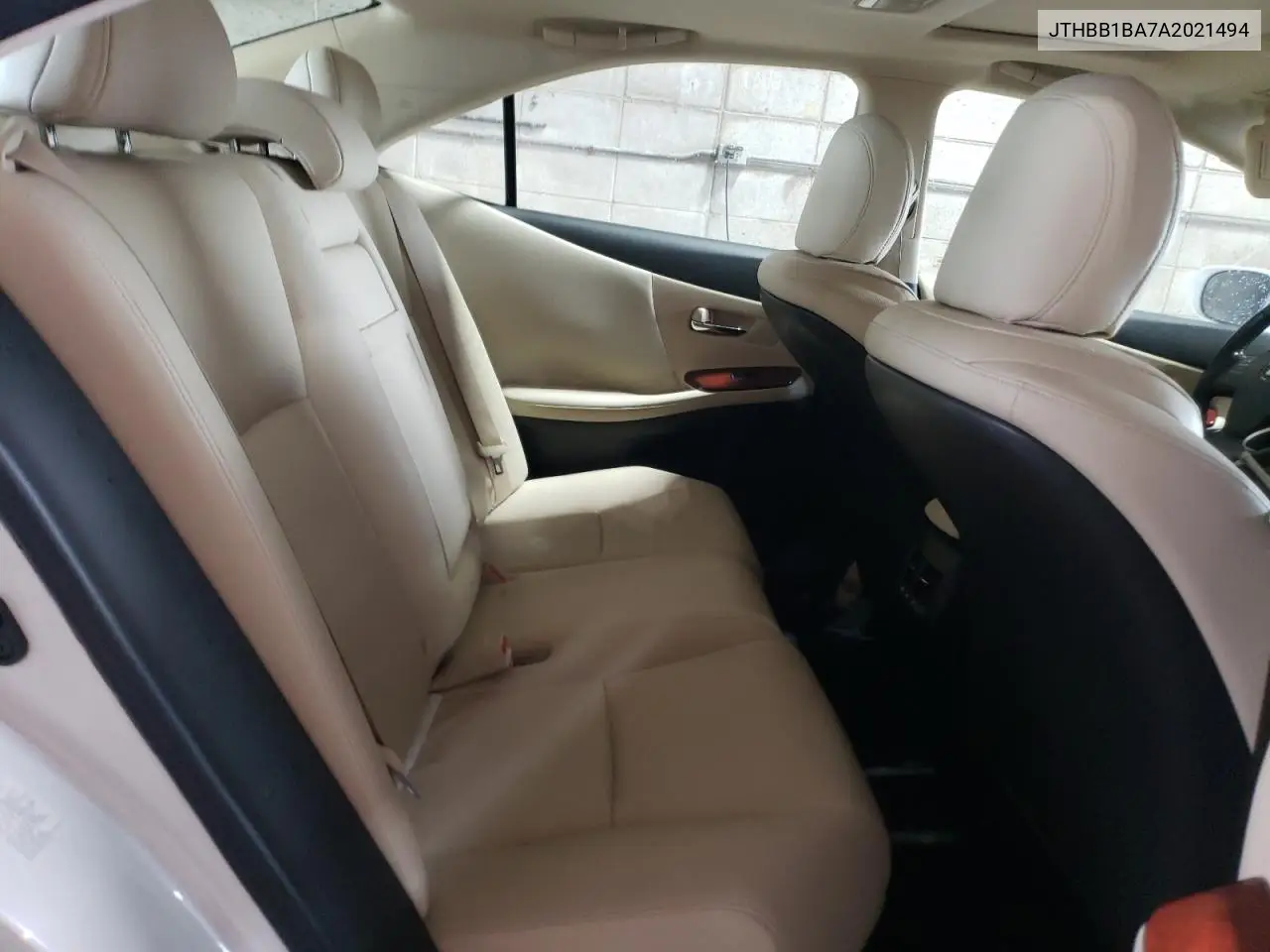 2010 Lexus Hs 250H VIN: JTHBB1BA7A2021494 Lot: 58891645