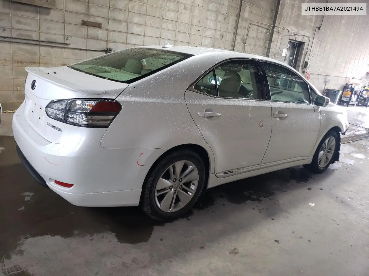 2010 Lexus Hs 250H VIN: JTHBB1BA7A2021494 Lot: 58891645