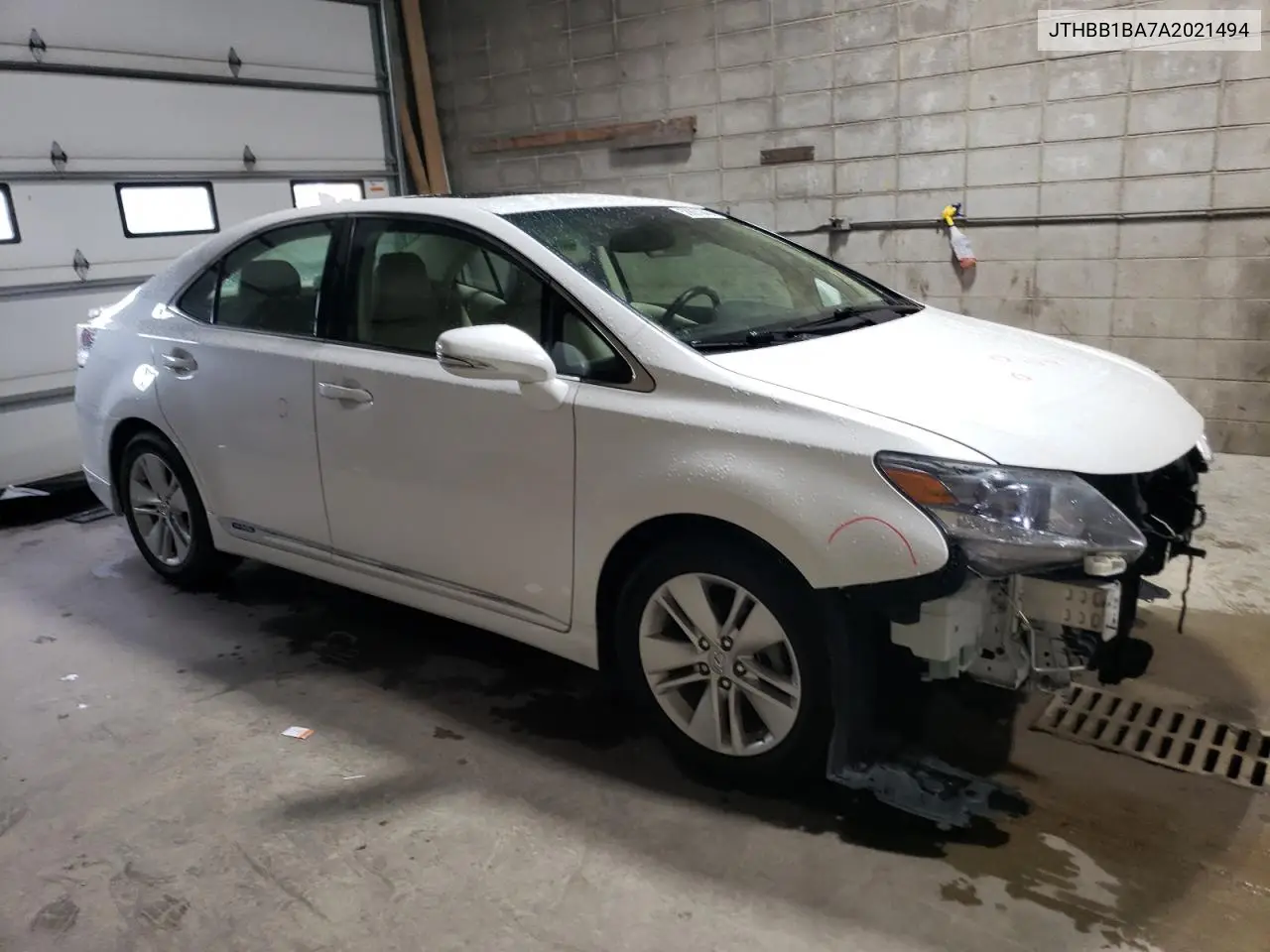 2010 Lexus Hs 250H VIN: JTHBB1BA7A2021494 Lot: 58891645
