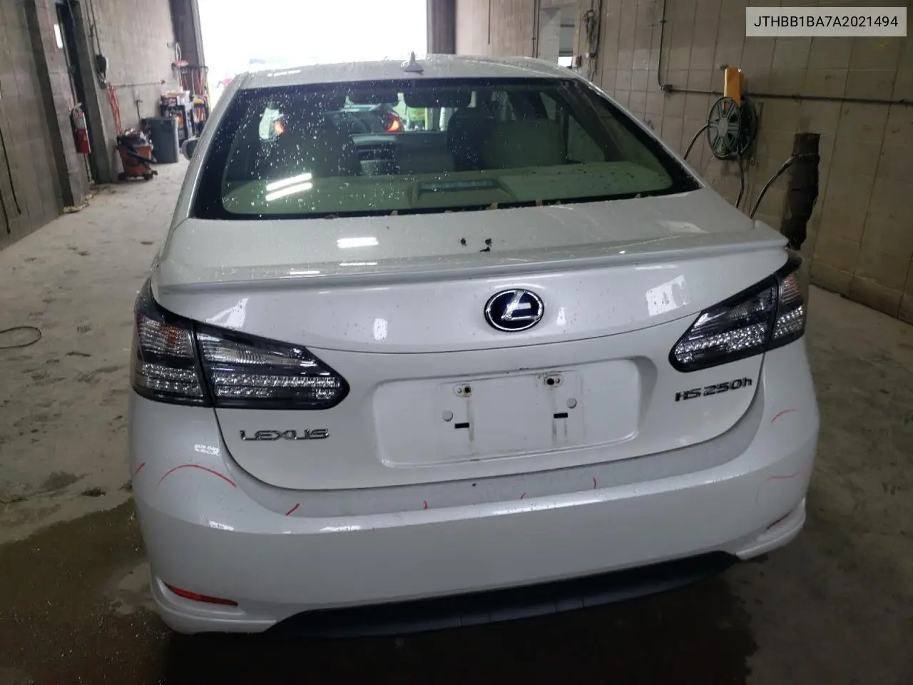 2010 Lexus Hs 250H VIN: JTHBB1BA7A2021494 Lot: 58891645