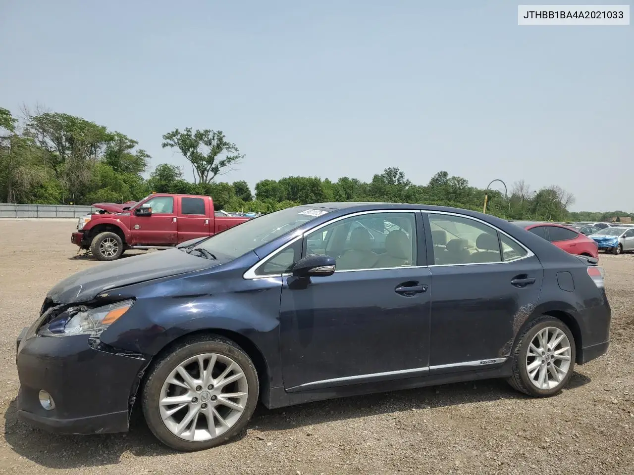 2010 Lexus Hs 250H VIN: JTHBB1BA4A2021033 Lot: 59011075
