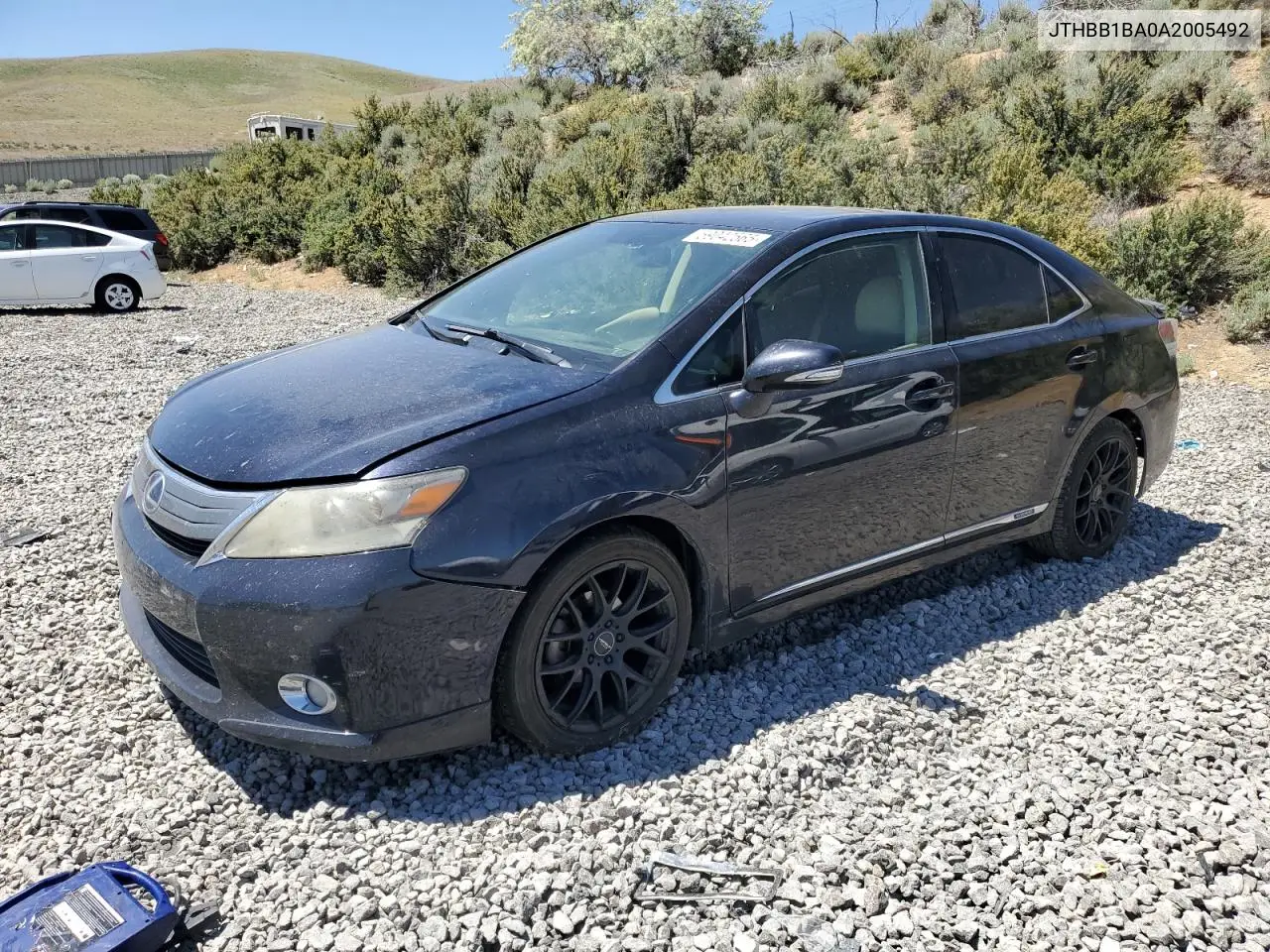 2010 Lexus Hs 250H VIN: JTHBB1BA0A2005492 Lot: 59042565