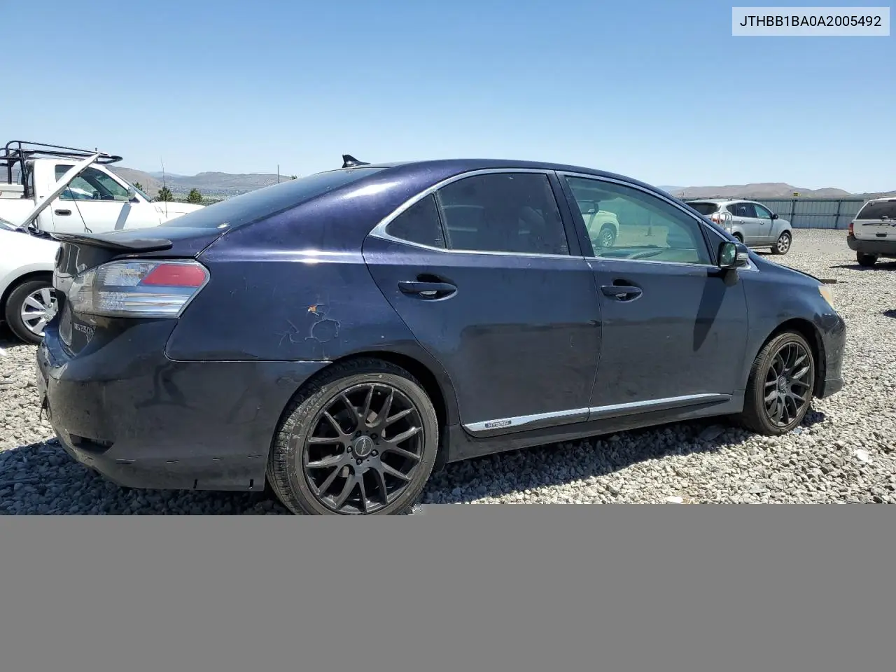 2010 Lexus Hs 250H VIN: JTHBB1BA0A2005492 Lot: 59042565