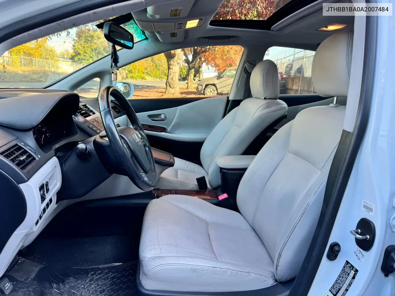 2010 Lexus Hs 250H VIN: JTHBB1BA0A2007484 Lot: 59062425