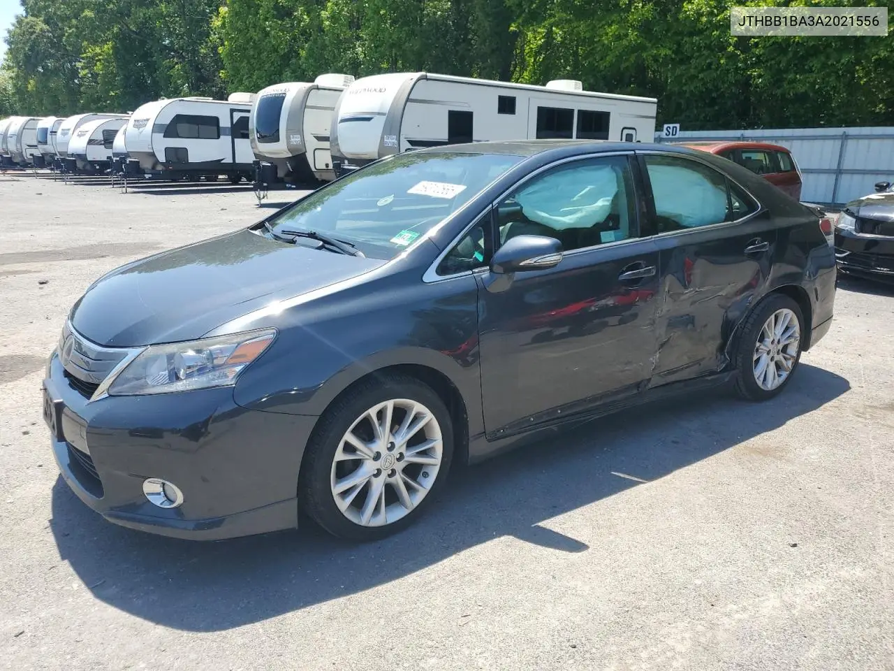 2010 Lexus Hs 250H VIN: JTHBB1BA3A2021556 Lot: 59310565