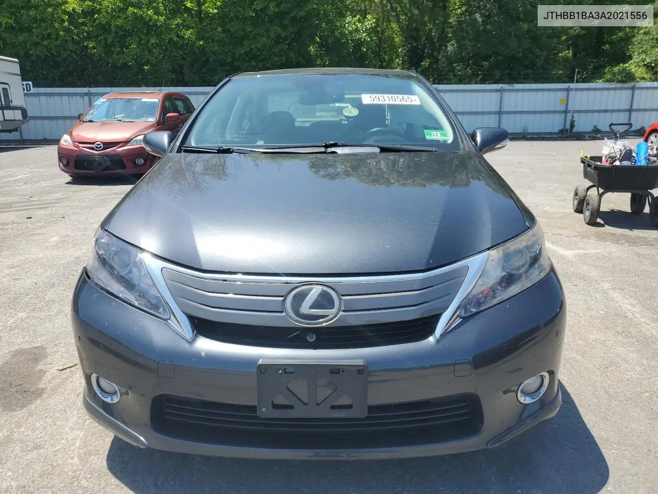 2010 Lexus Hs 250H VIN: JTHBB1BA3A2021556 Lot: 59310565
