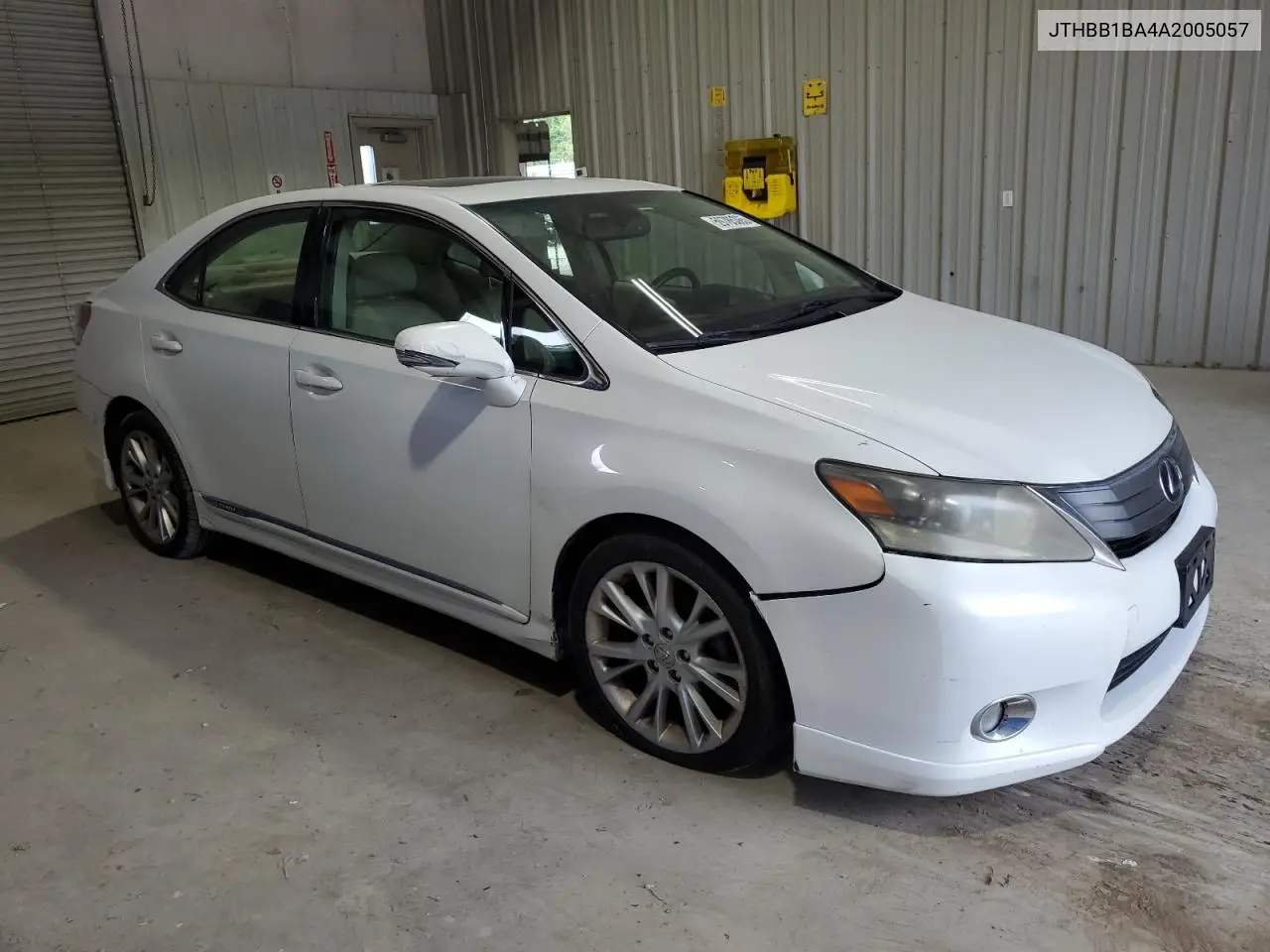 2010 Lexus Hs 250H VIN: JTHBB1BA4A2005057 Lot: 59785365