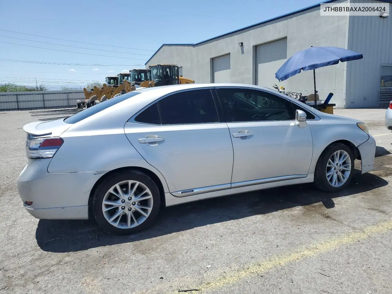 2010 Lexus Hs 250H VIN: JTHBB1BAXA2006424 Lot: 59798825