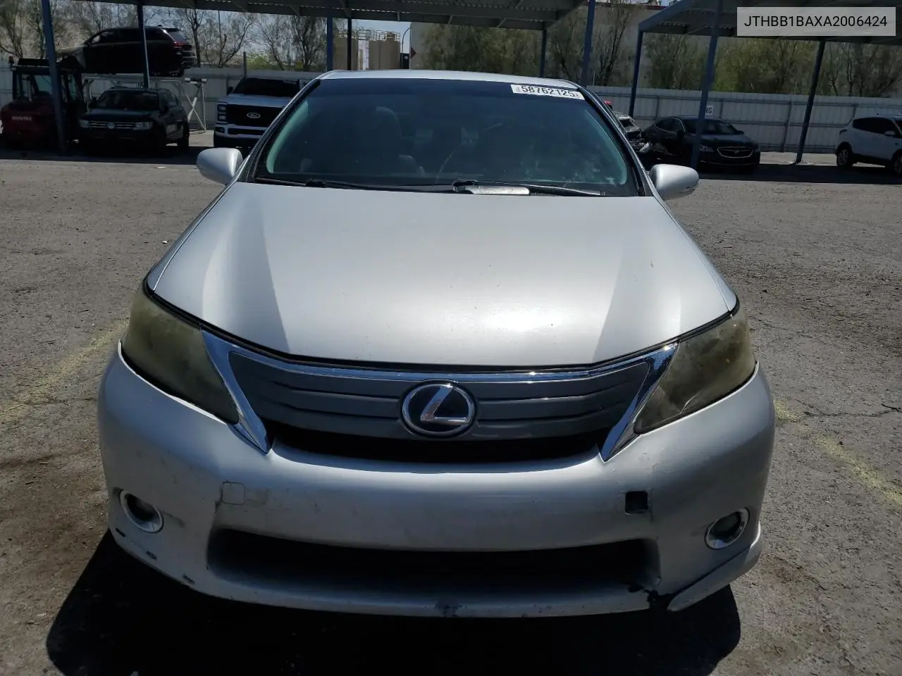2010 Lexus Hs 250H VIN: JTHBB1BAXA2006424 Lot: 59798825