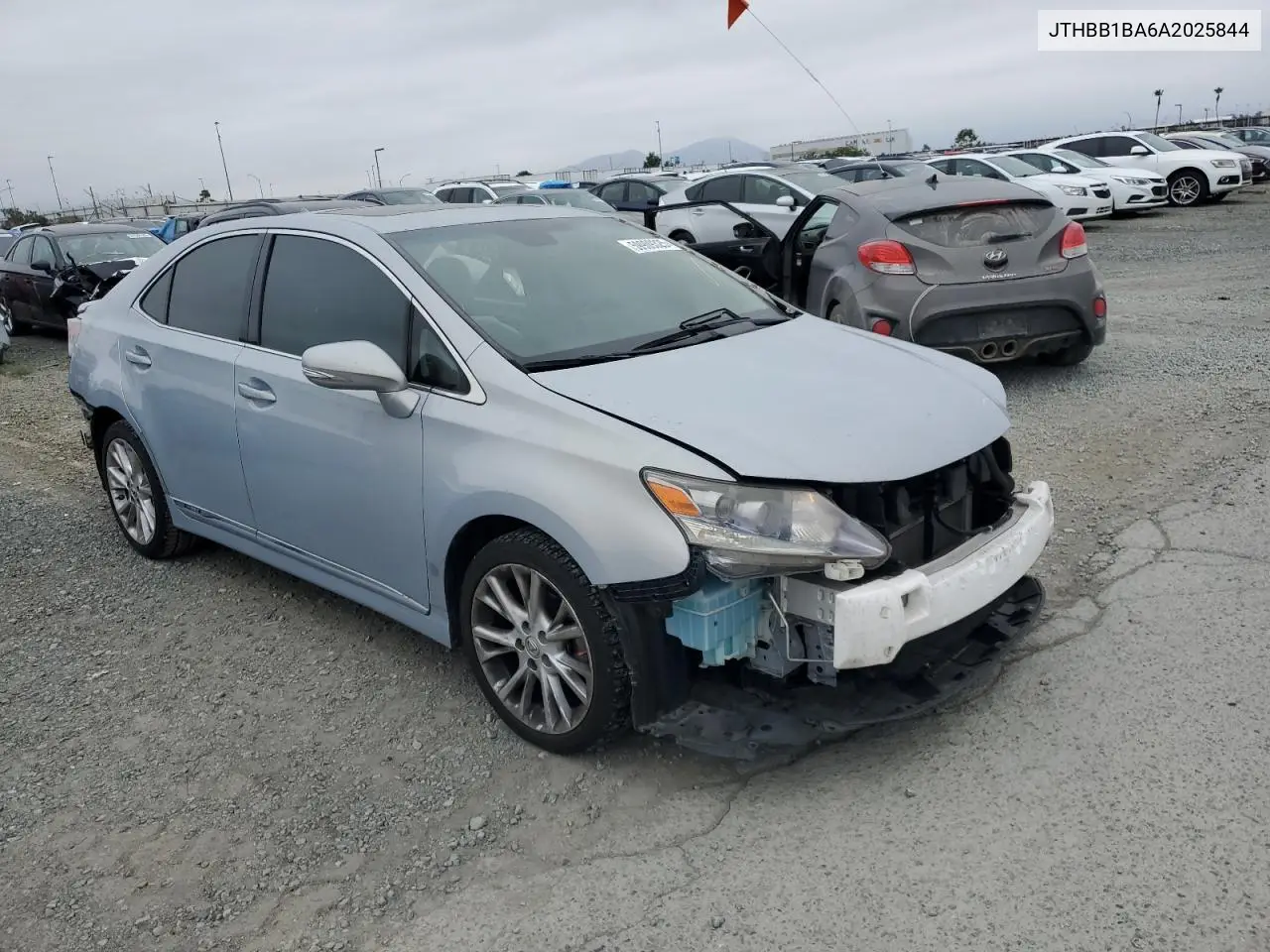 2010 Lexus Hs 250H VIN: JTHBB1BA6A2025844 Lot: 59909325
