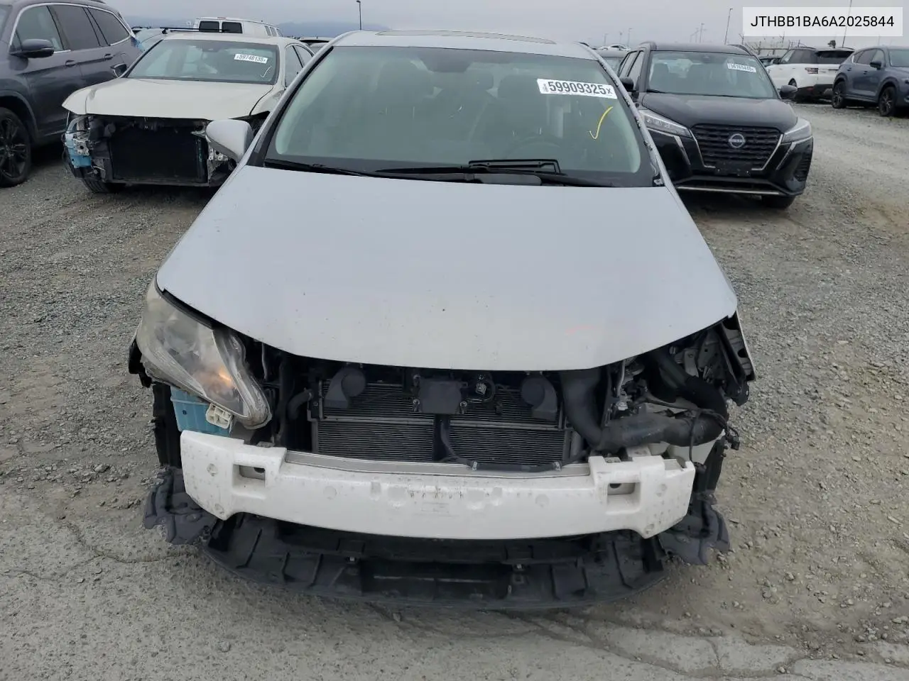 2010 Lexus Hs 250H VIN: JTHBB1BA6A2025844 Lot: 59909325