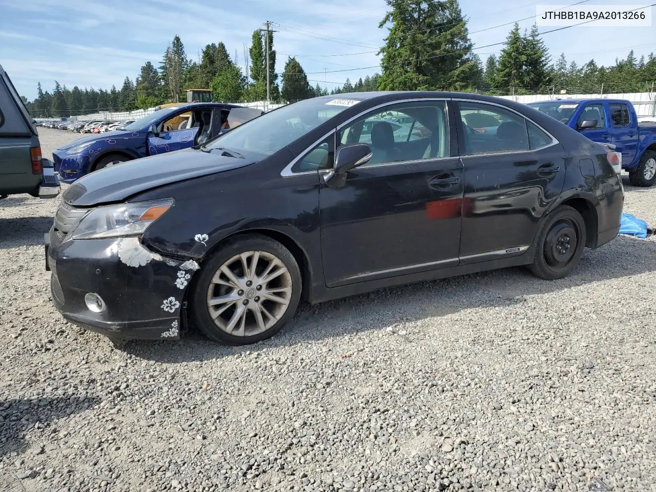 2010 Lexus Hs 250H VIN: JTHBB1BA9A2013266 Lot: 60003295