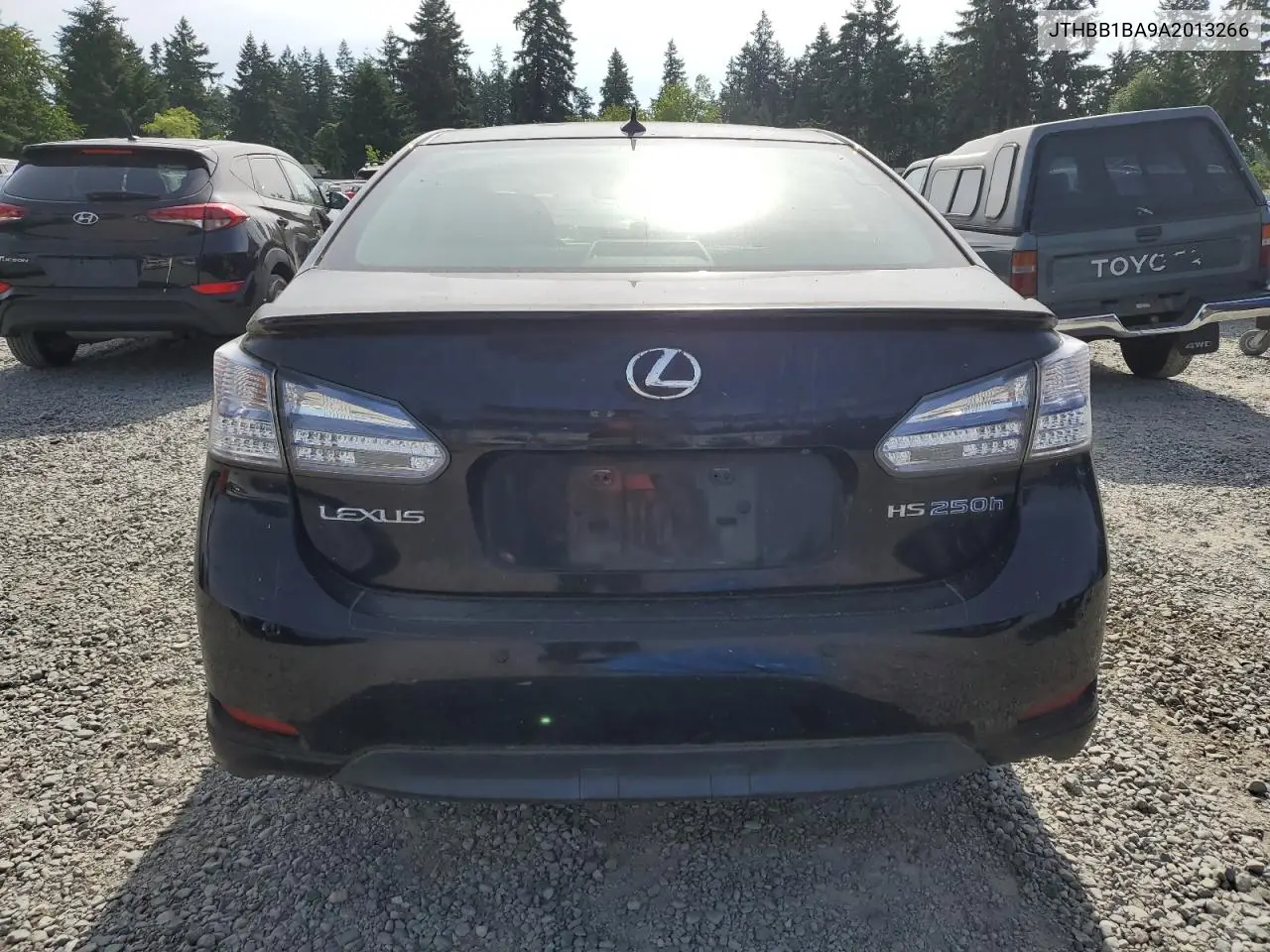 2010 Lexus Hs 250H VIN: JTHBB1BA9A2013266 Lot: 60003295