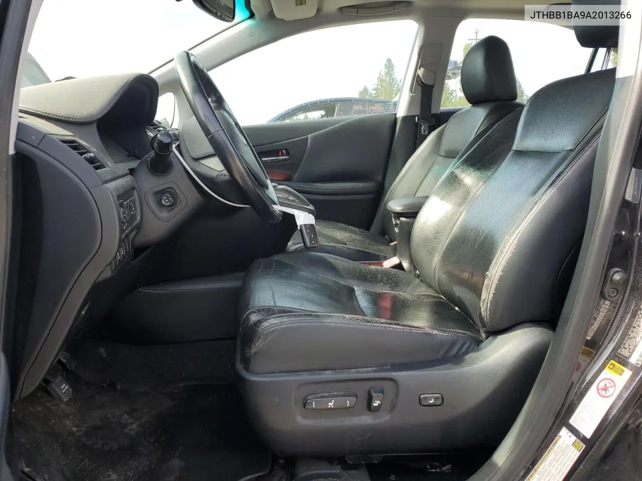 2010 Lexus Hs 250H VIN: JTHBB1BA9A2013266 Lot: 60003295