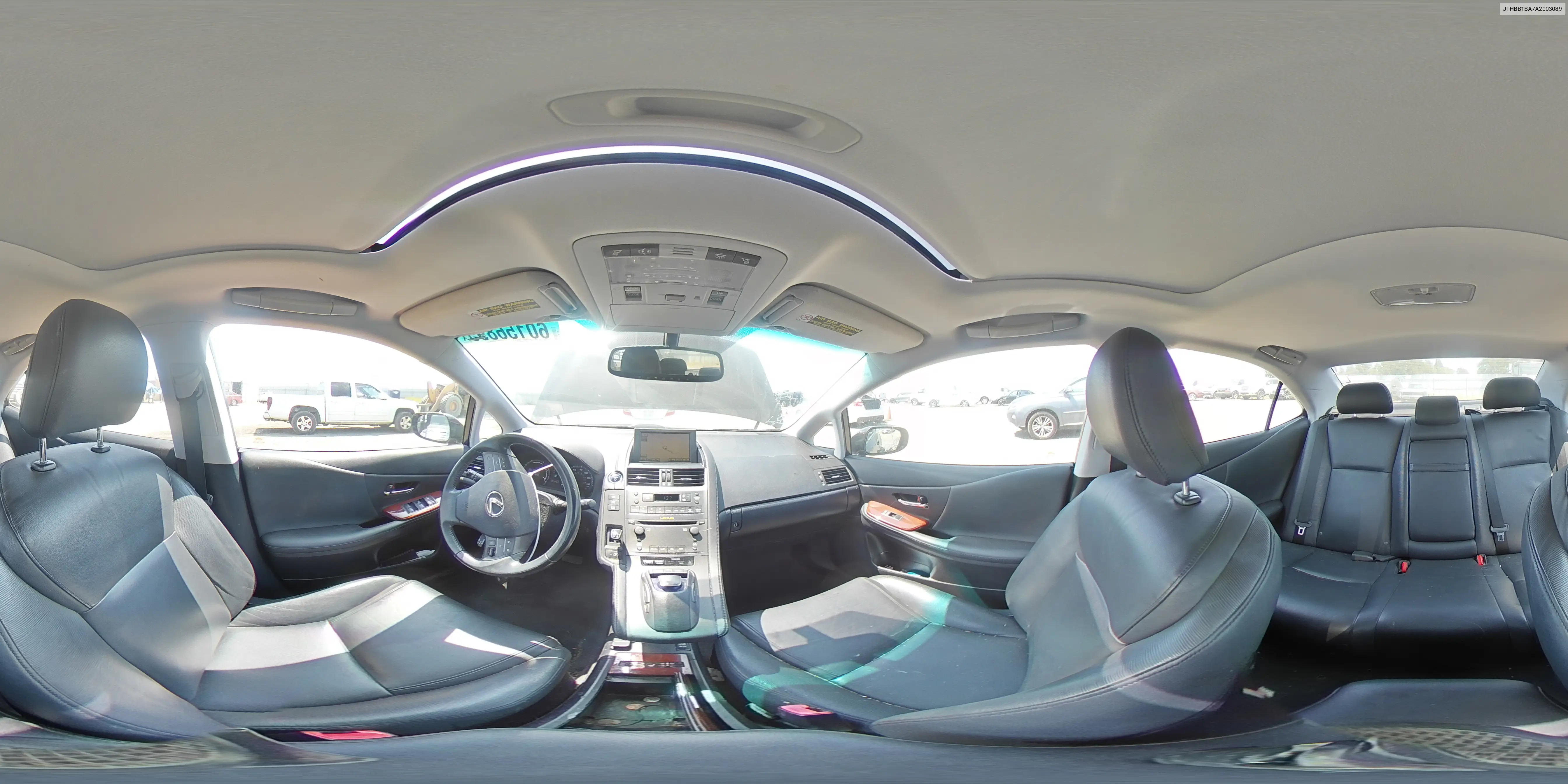 2010 Lexus Hs 250H VIN: JTHBB1BA7A2003089 Lot: 60156895