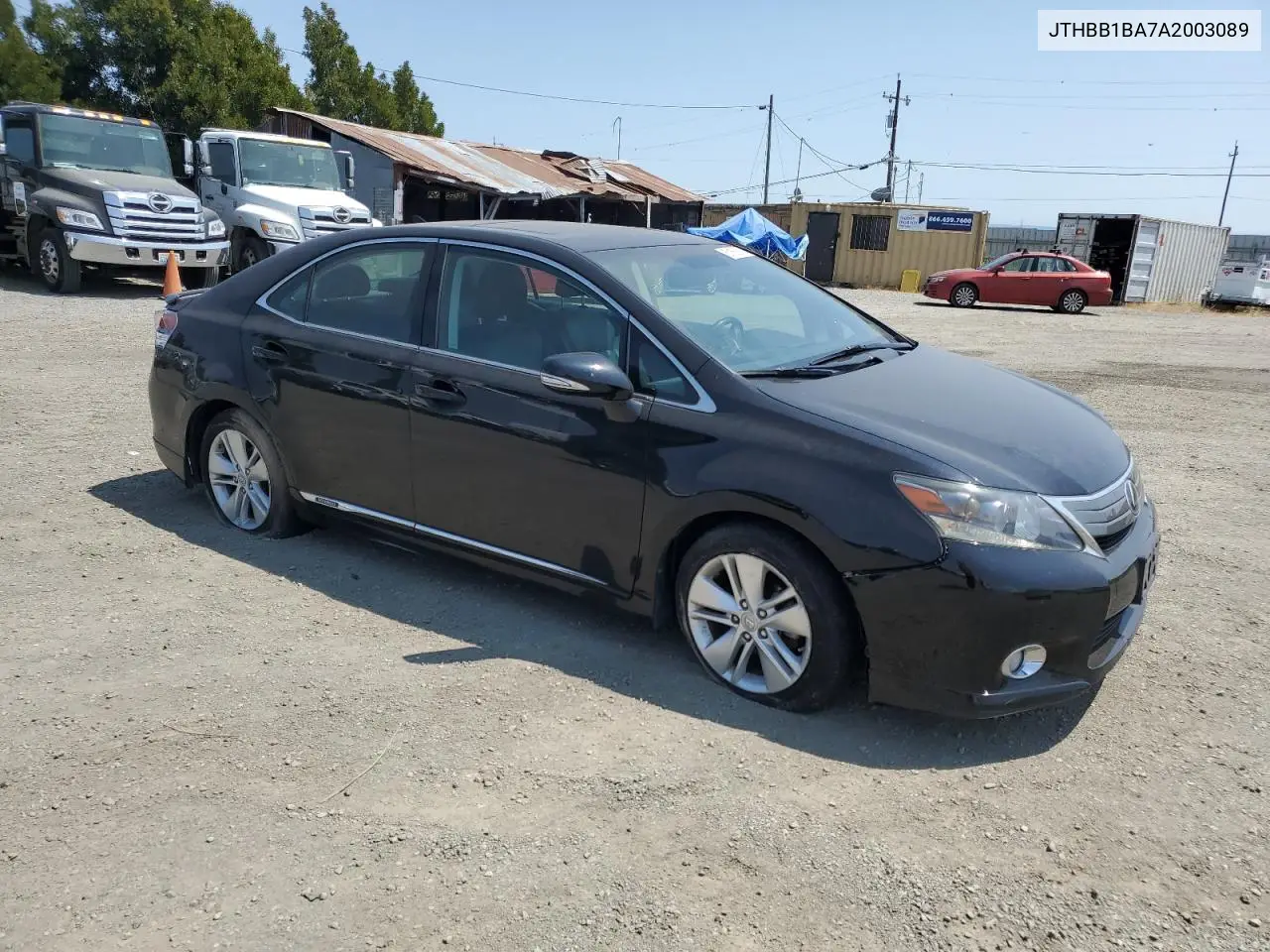 2010 Lexus Hs 250H VIN: JTHBB1BA7A2003089 Lot: 60156895