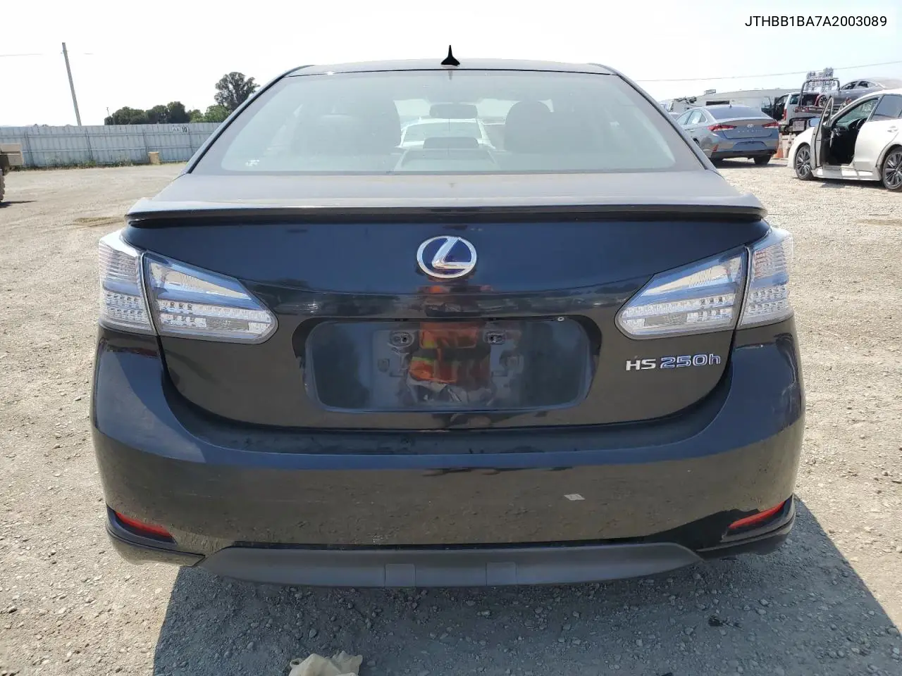 2010 Lexus Hs 250H VIN: JTHBB1BA7A2003089 Lot: 60156895