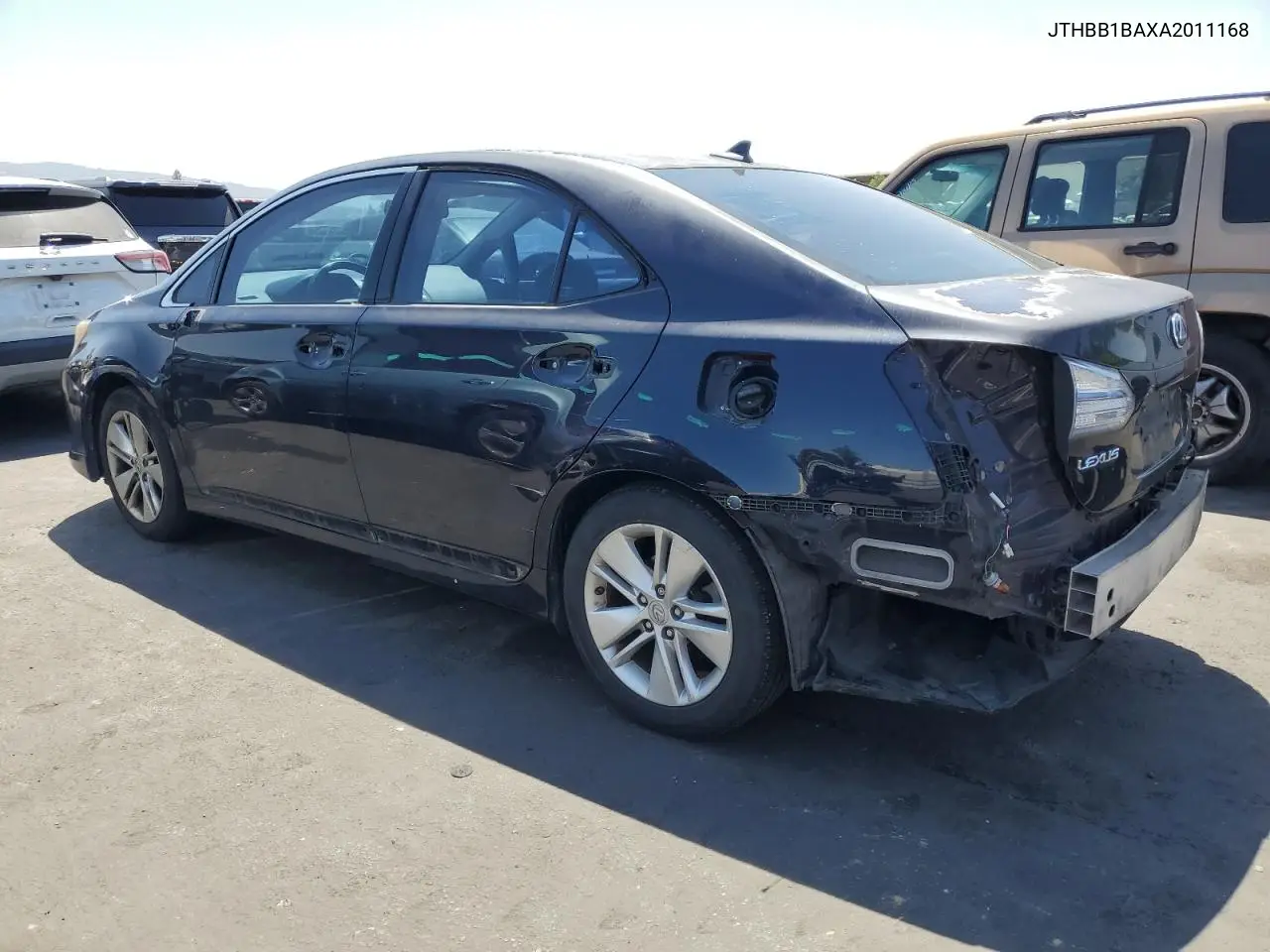 2010 Lexus Hs 250H VIN: JTHBB1BAXA2011168 Lot: 60274485