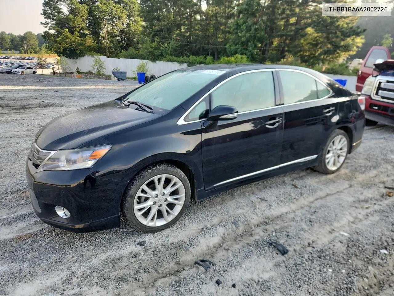 2010 Lexus Hs 250H VIN: JTHBB1BA6A2002726 Lot: 61481755