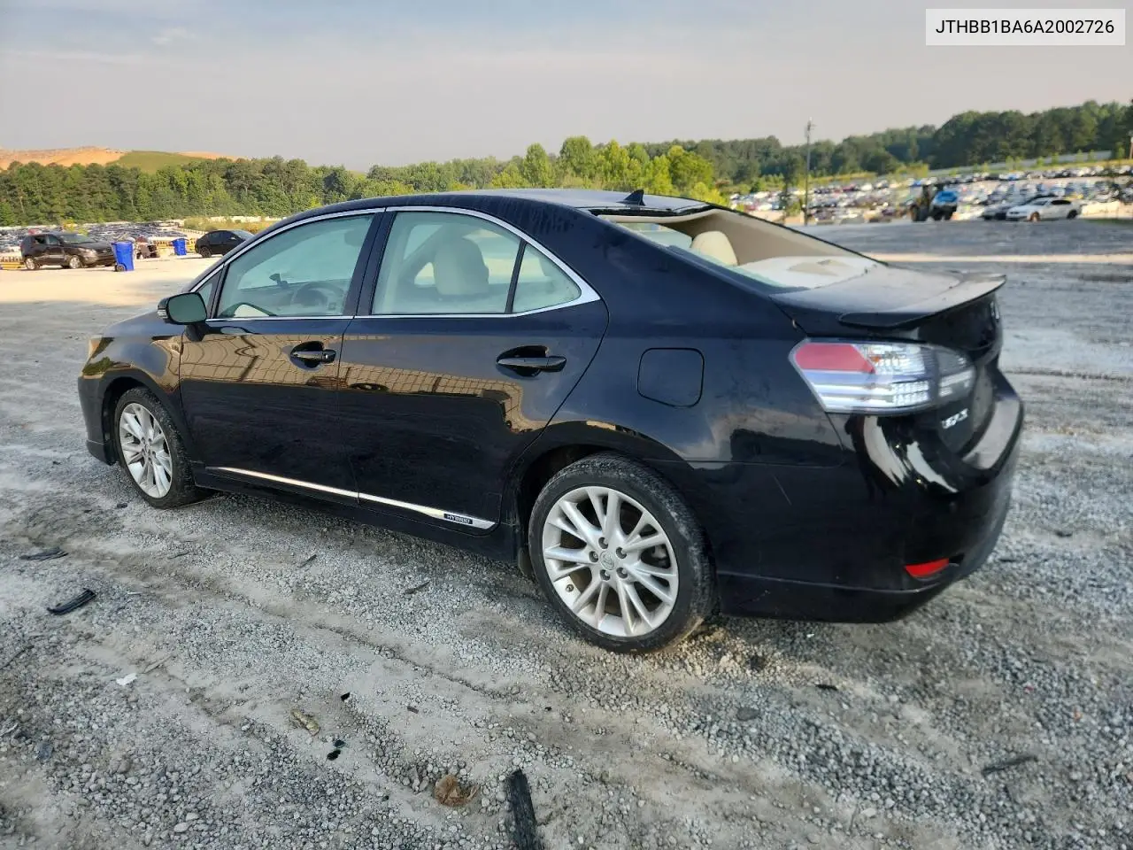 2010 Lexus Hs 250H VIN: JTHBB1BA6A2002726 Lot: 61481755