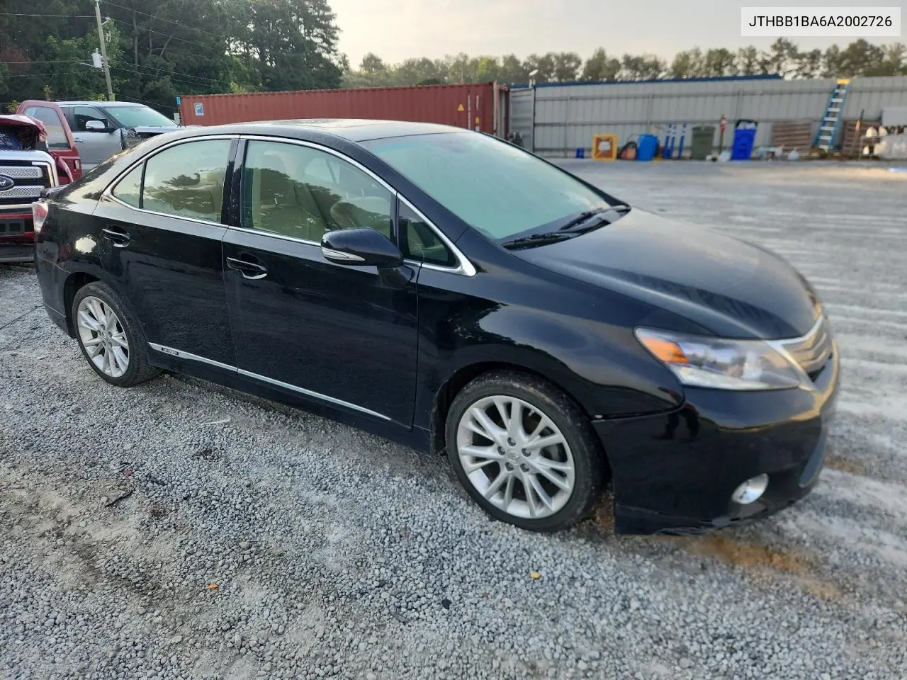 2010 Lexus Hs 250H VIN: JTHBB1BA6A2002726 Lot: 61481755
