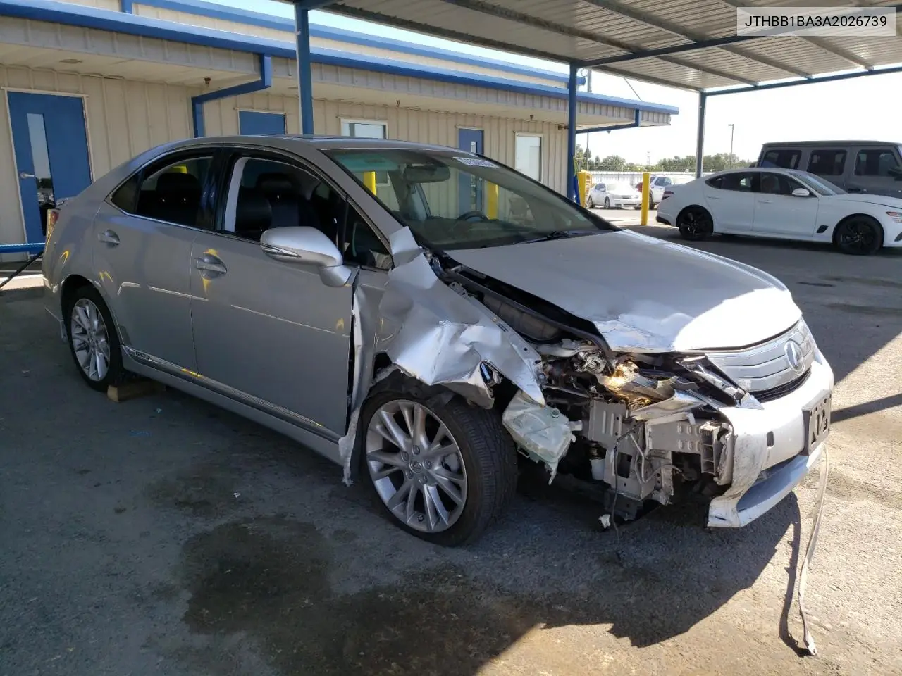 2010 Lexus Hs 250H VIN: JTHBB1BA3A2026739 Lot: 61500505
