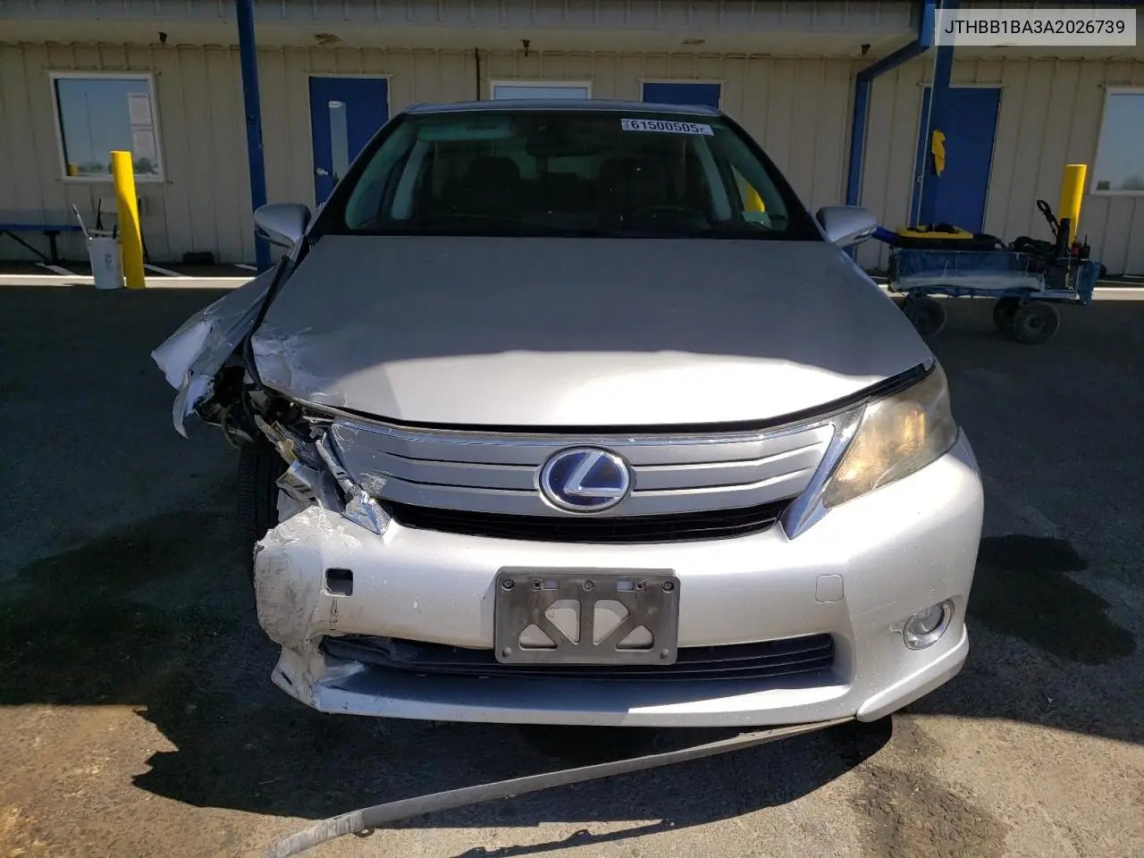 2010 Lexus Hs 250H VIN: JTHBB1BA3A2026739 Lot: 61500505