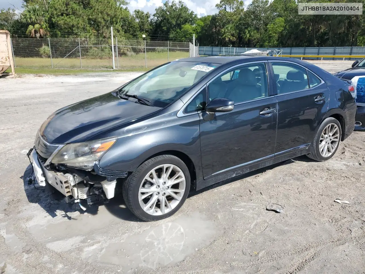 2010 Lexus Hs 250H VIN: JTHBB1BA2A2010404 Lot: 61570715