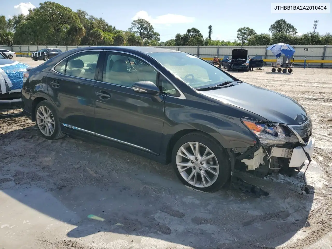 2010 Lexus Hs 250H VIN: JTHBB1BA2A2010404 Lot: 61570715