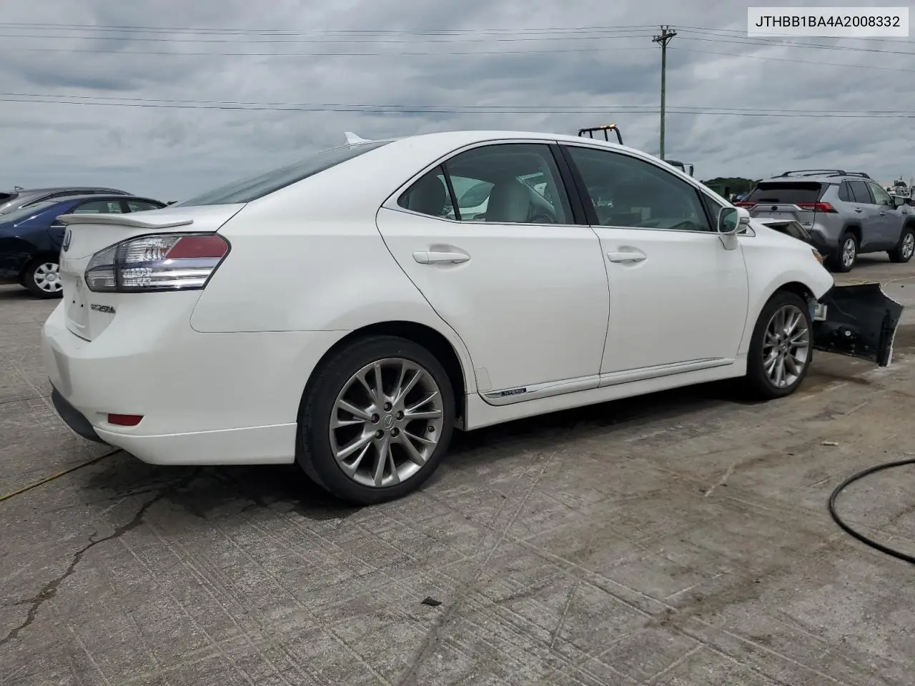 2010 Lexus Hs 250H VIN: JTHBB1BA4A2008332 Lot: 61770525