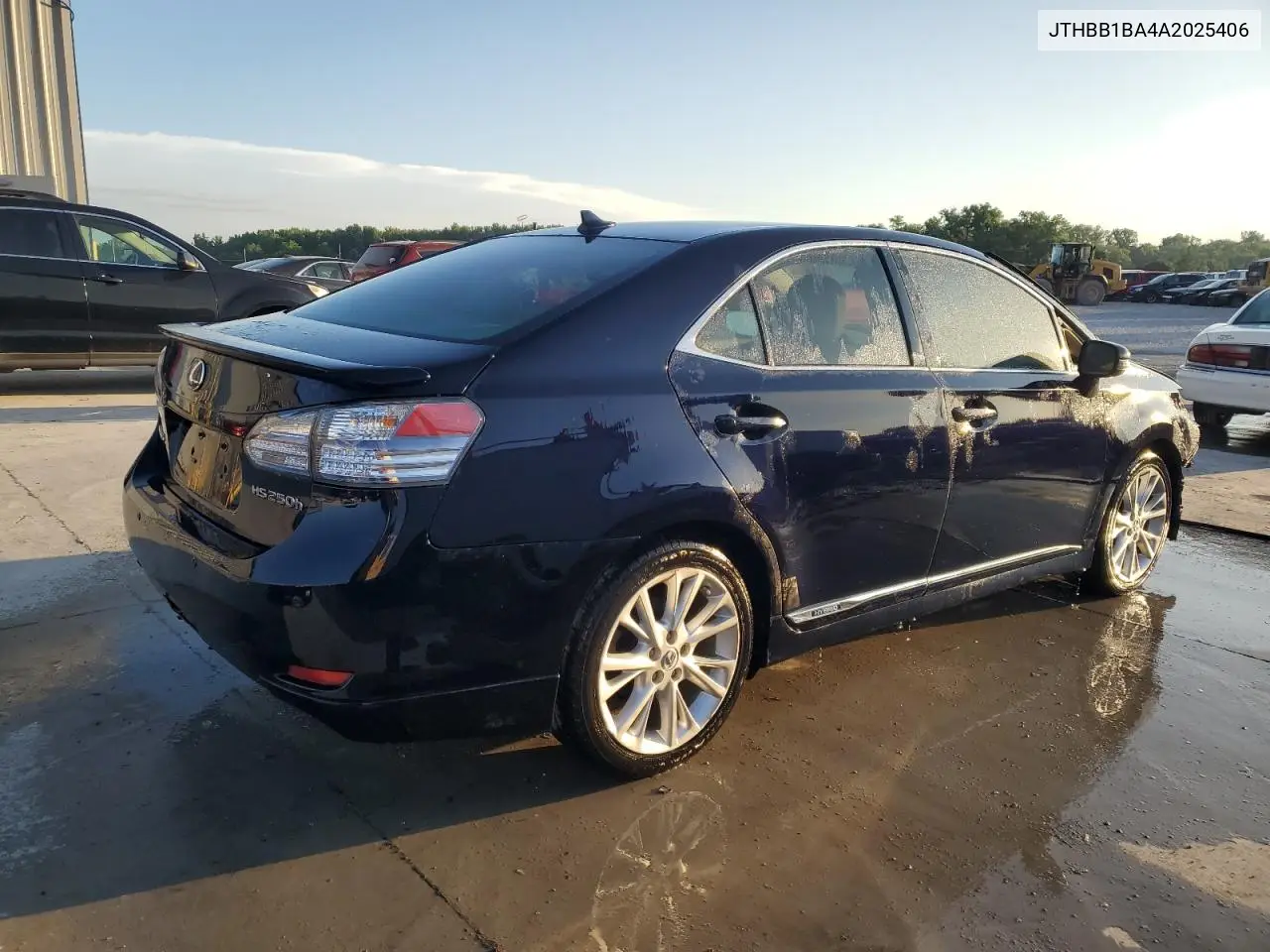 2010 Lexus Hs 250H VIN: JTHBB1BA4A2025406 Lot: 61934495