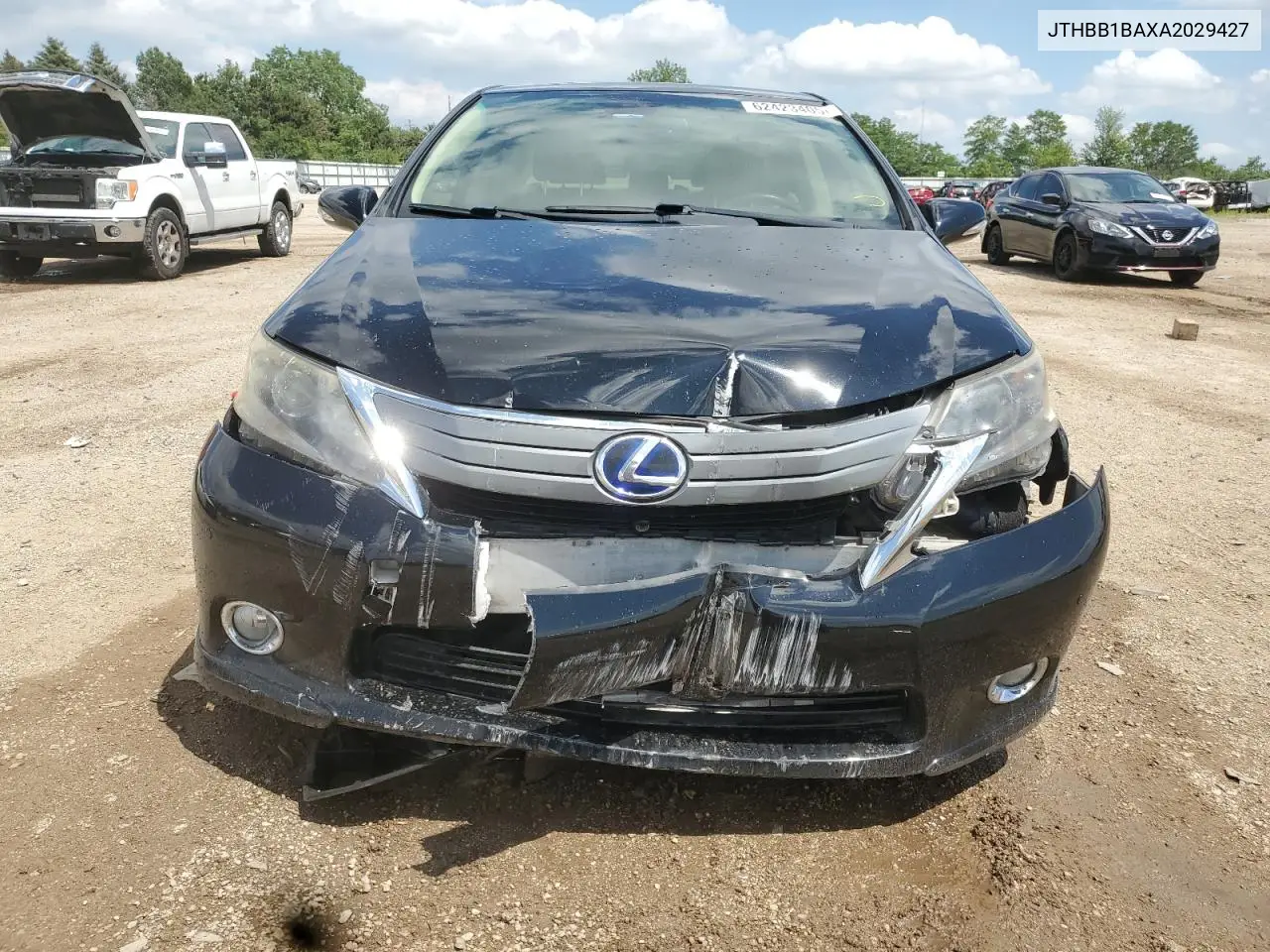 2010 Lexus Hs 250H VIN: JTHBB1BAXA2029427 Lot: 62423405
