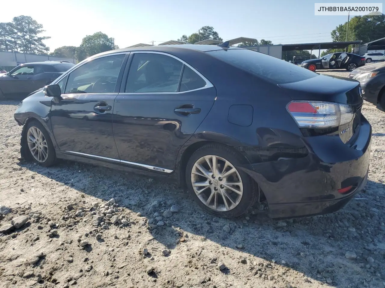 2010 Lexus Hs 250H VIN: JTHBB1BA5A2001079 Lot: 62632355