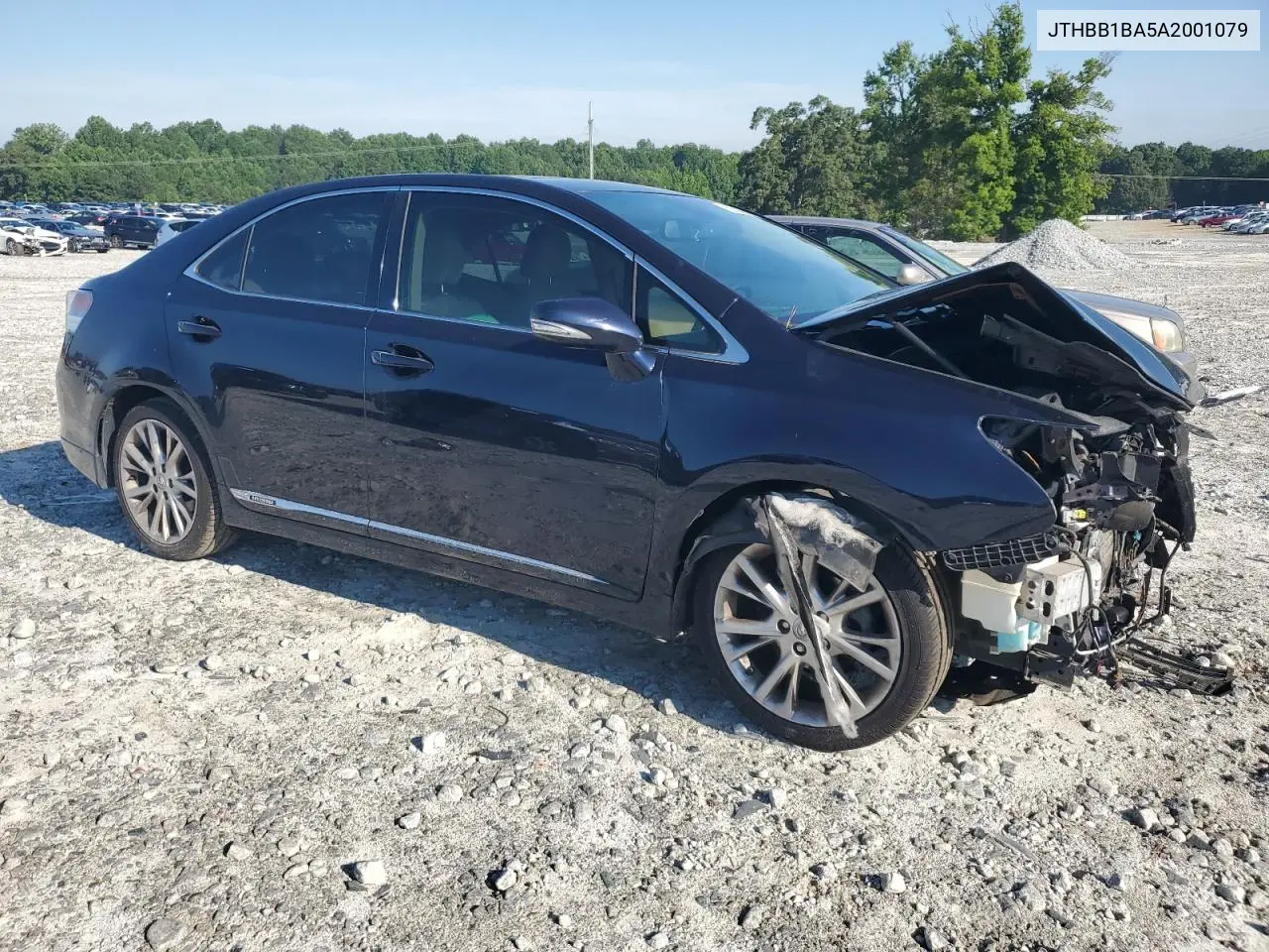 2010 Lexus Hs 250H VIN: JTHBB1BA5A2001079 Lot: 62632355