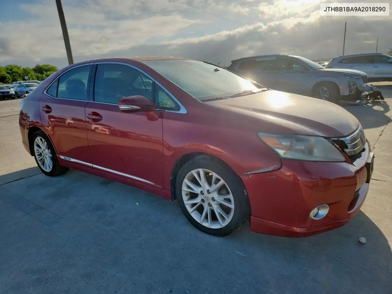 2010 Lexus Hs 250H VIN: JTHBB1BA9A2018290 Lot: 62651245