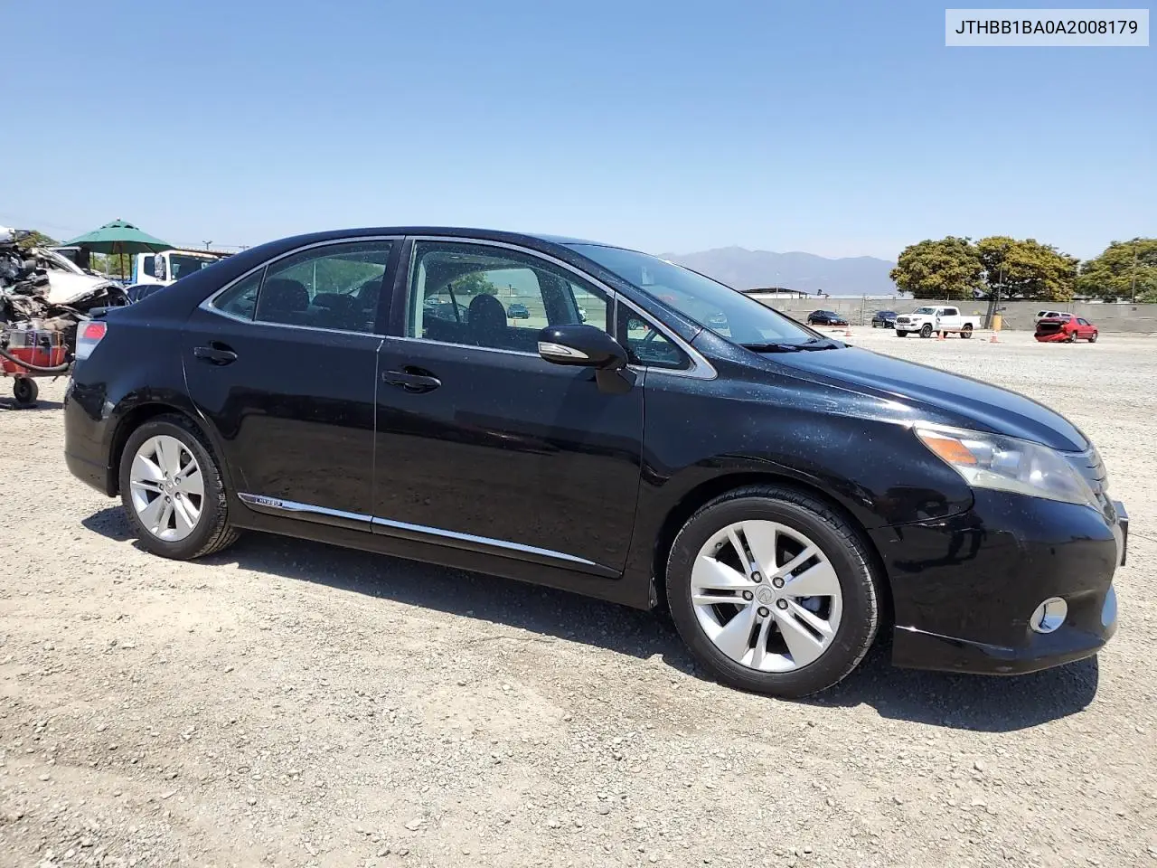 2010 Lexus Hs 250H VIN: JTHBB1BA0A2008179 Lot: 62869255